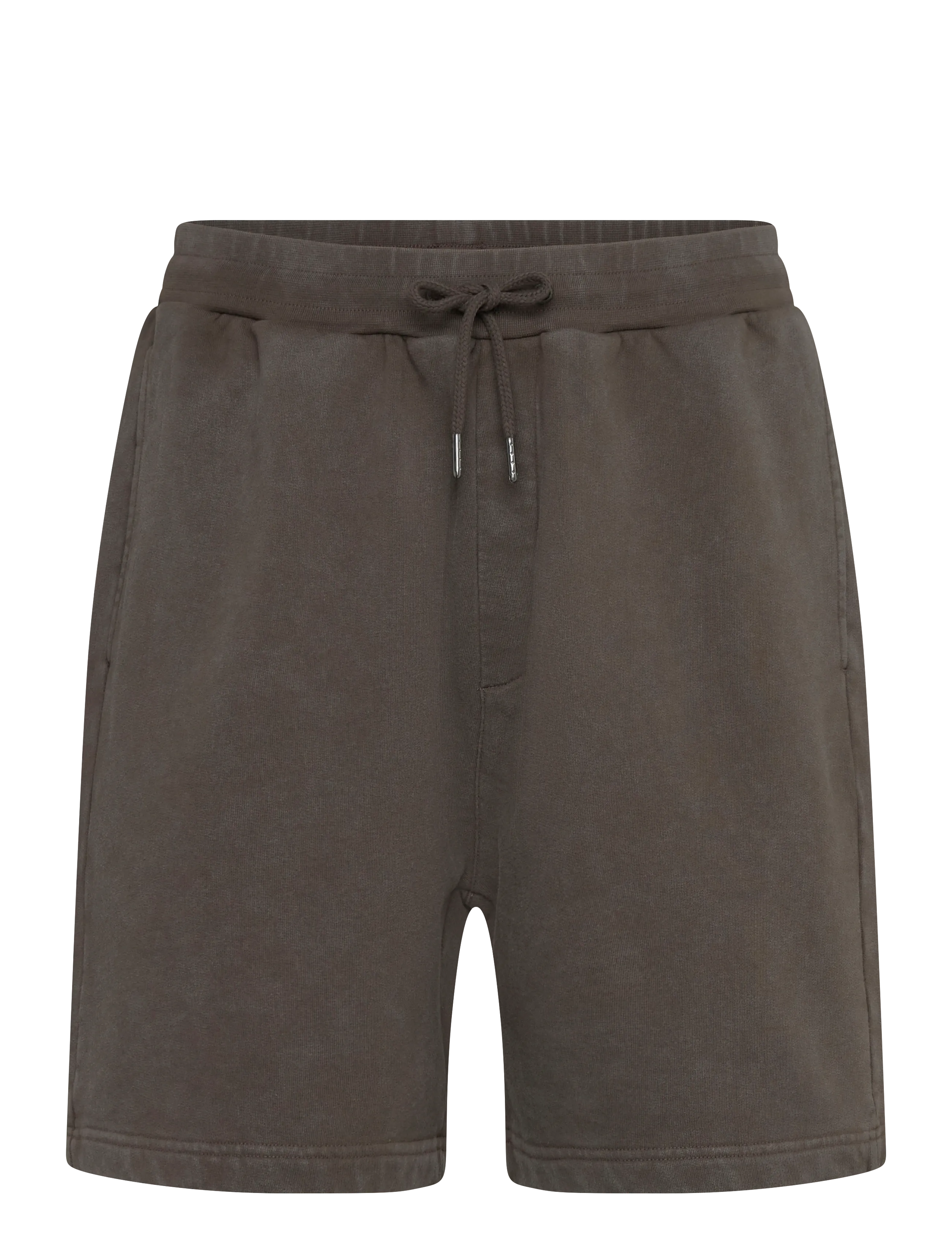 Lyle & Scott Heavy Laundered Sweatshort - Šorti - Y118 SOFT BLACK / black