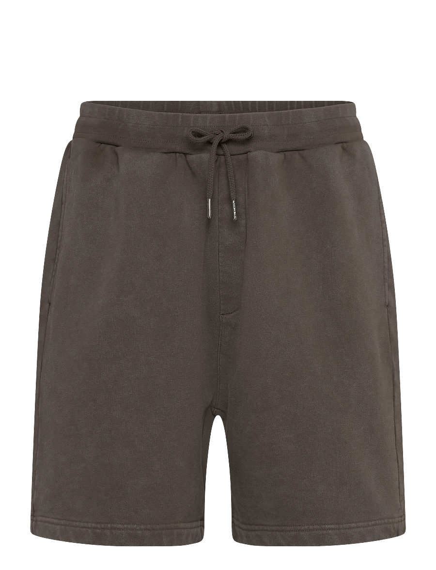 Lyle & Scott - Heavy Laundered Sweatshort - sweatshorts - y118 soft black - 1