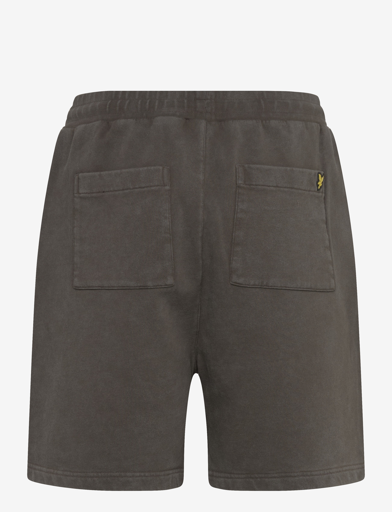 Lyle & Scott - Heavy Laundered Sweatshort - sweatshorts - y118 soft black - 2