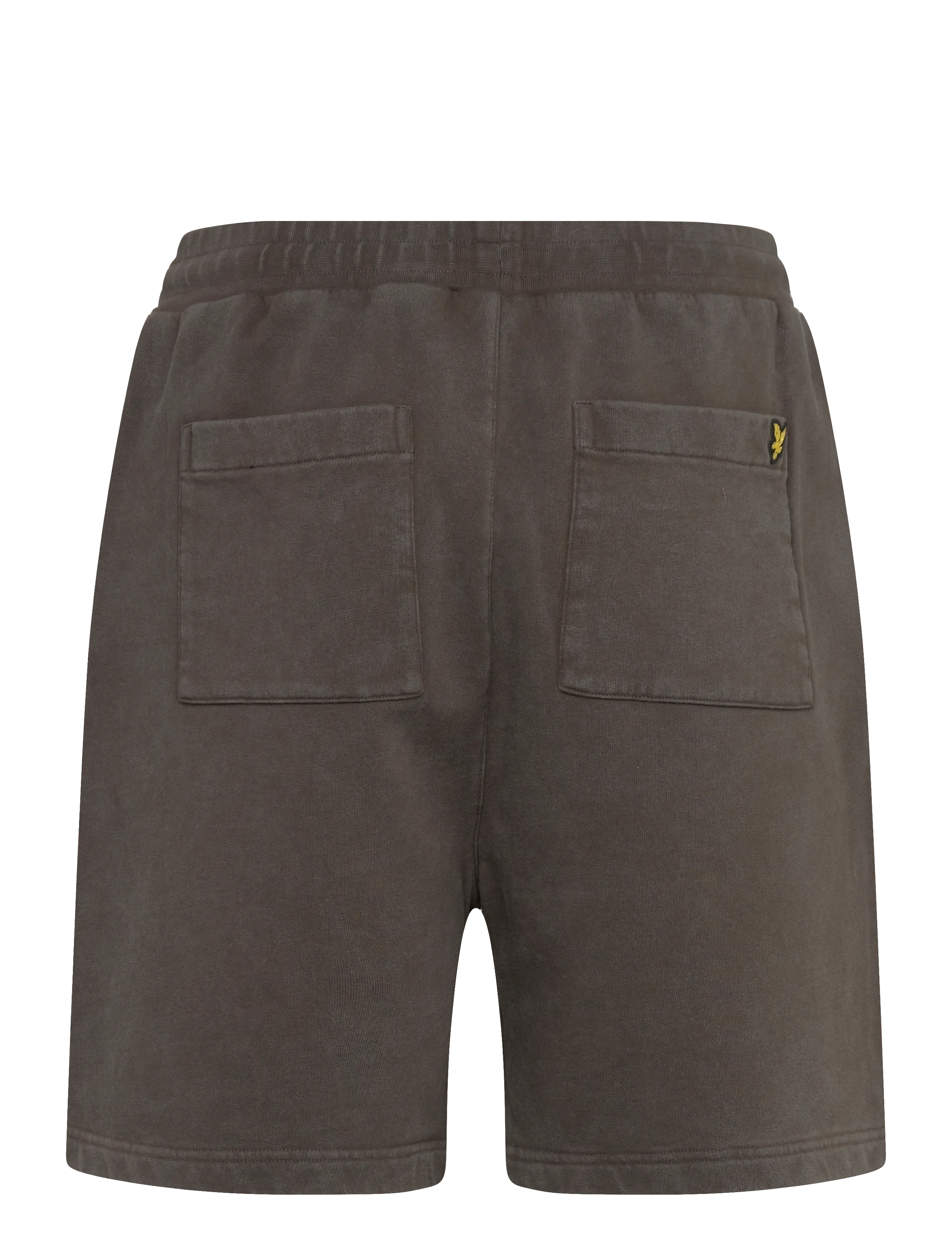 Lyle & Scott - Heavy Laundered Sweatshort - sweatshorts - y118 soft black - 2