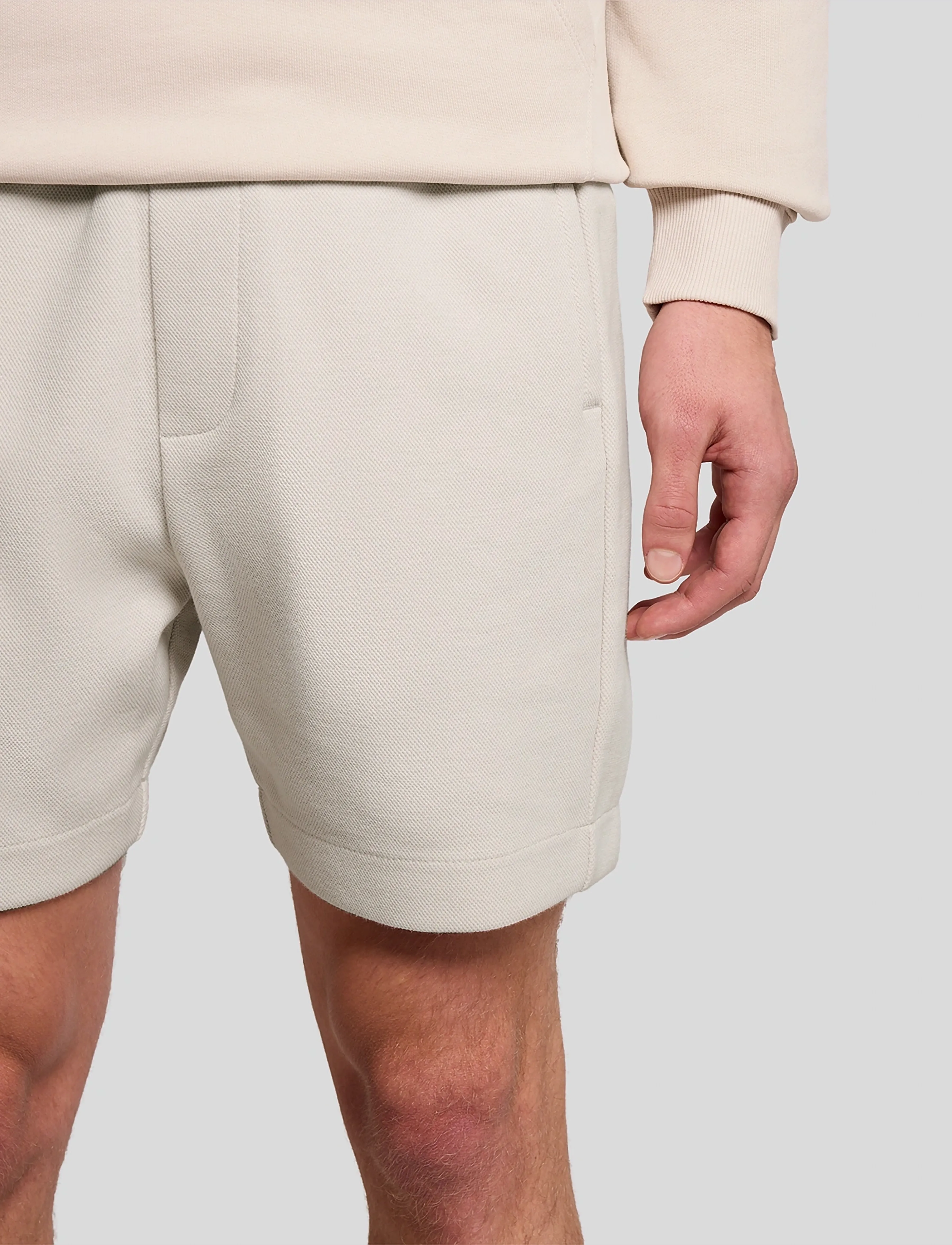 Lyle & Scott - Pique Track Short - mænd - y135 pink tile - 4