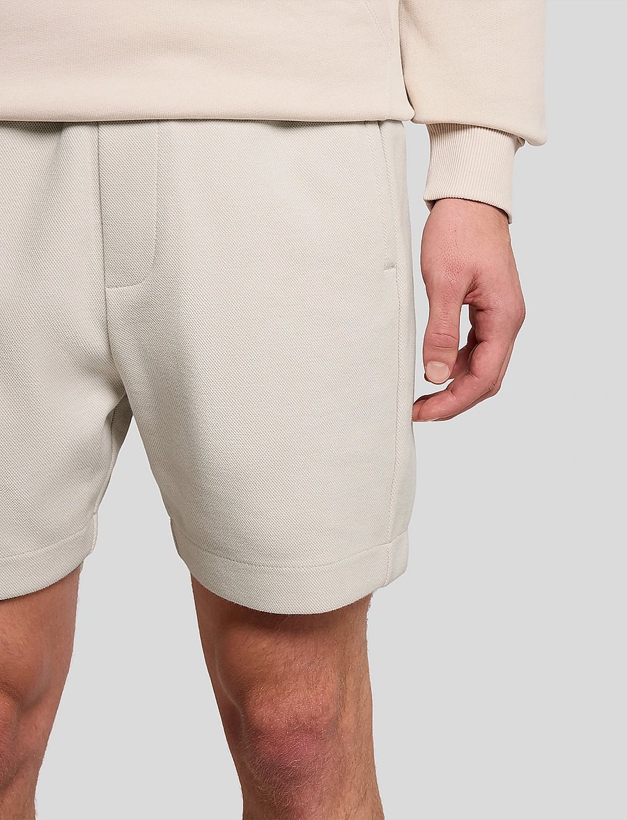 Lyle & Scott - Pique Track Short - lühikesed dressipüksid - y135 pink tile - 4