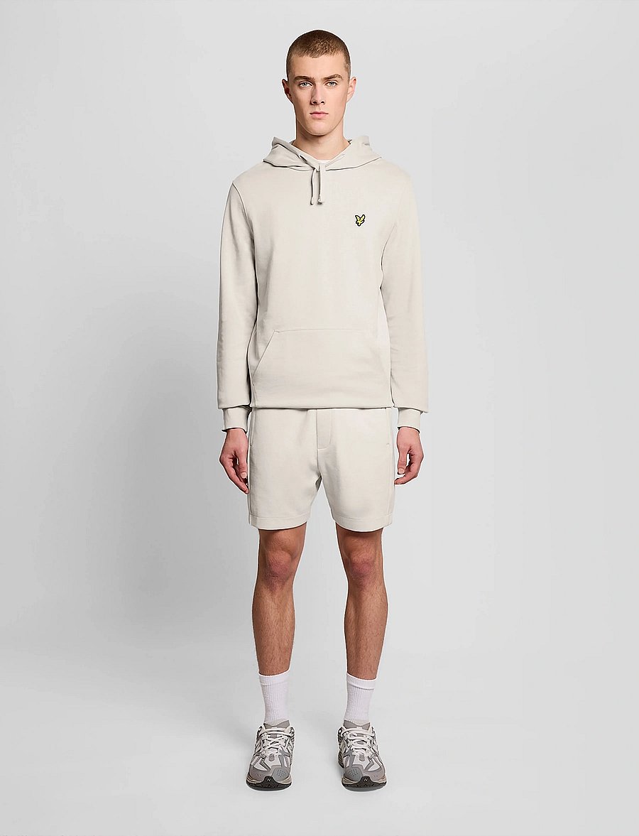 Lyle & Scott - Pique Track Short - lühikesed dressipüksid - y135 pink tile - 5