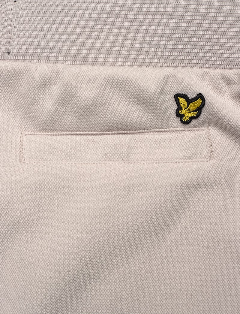 Lyle & Scott - Pique Track Short - träningsshorts - y135 pink tile - 4