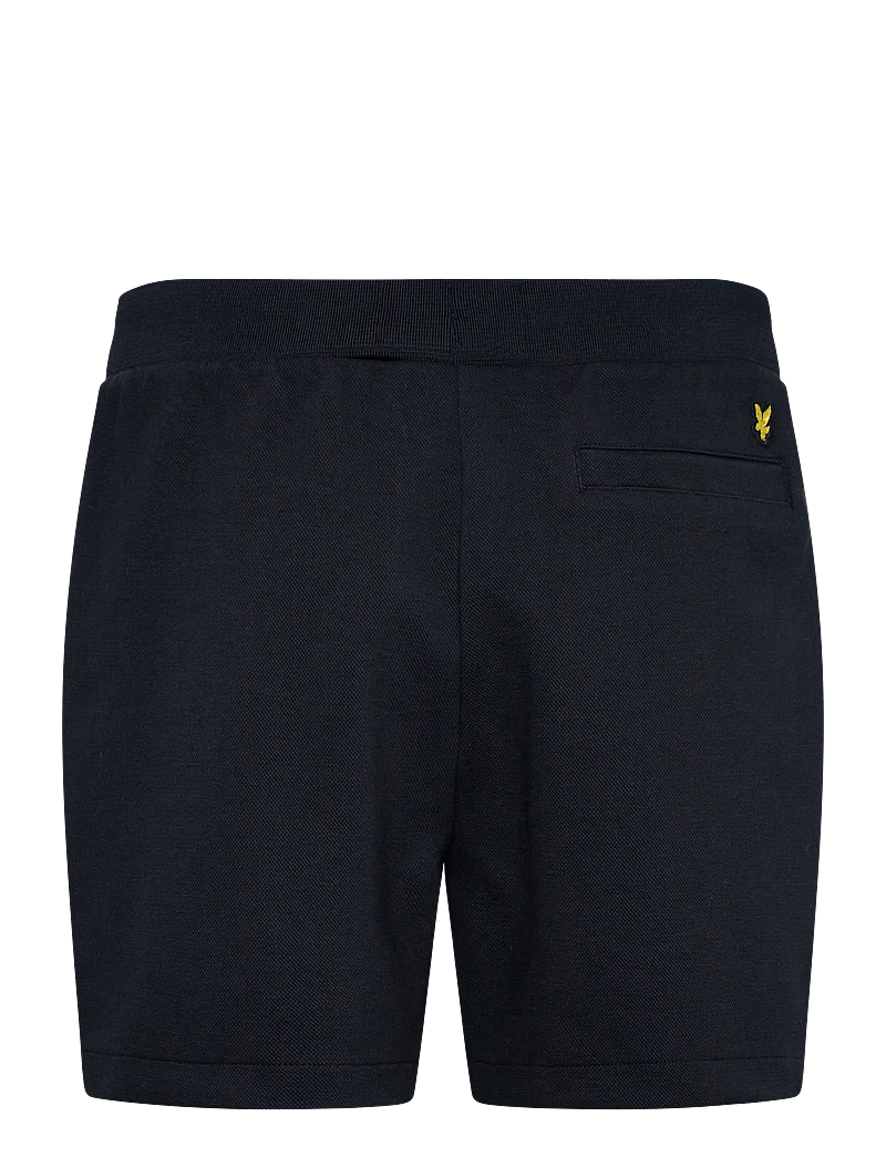 Lyle & Scott - Pique Track Short - träningsshorts - z271 dark navy - 1