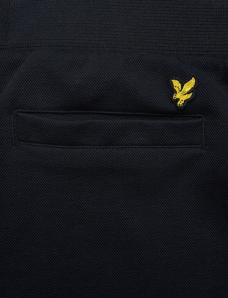 Lyle & Scott - Pique Track Short - träningsshorts - z271 dark navy - 4