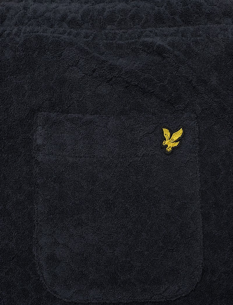 Lyle & Scott - Honeycomb Towelling Short - lühikesed dressipüksid - dark navy - 4