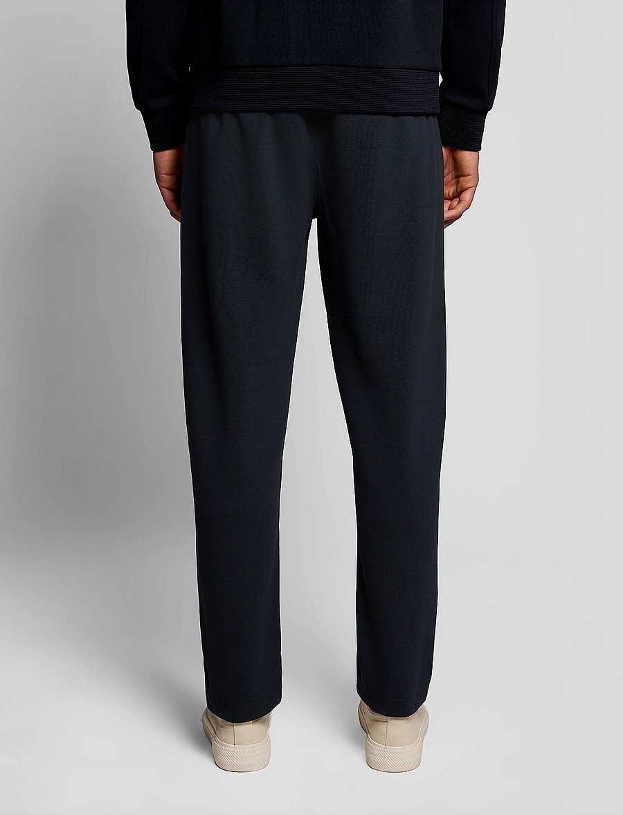 Lyle & Scott - Pique Track Pant - pants - z271 dark navy - 3