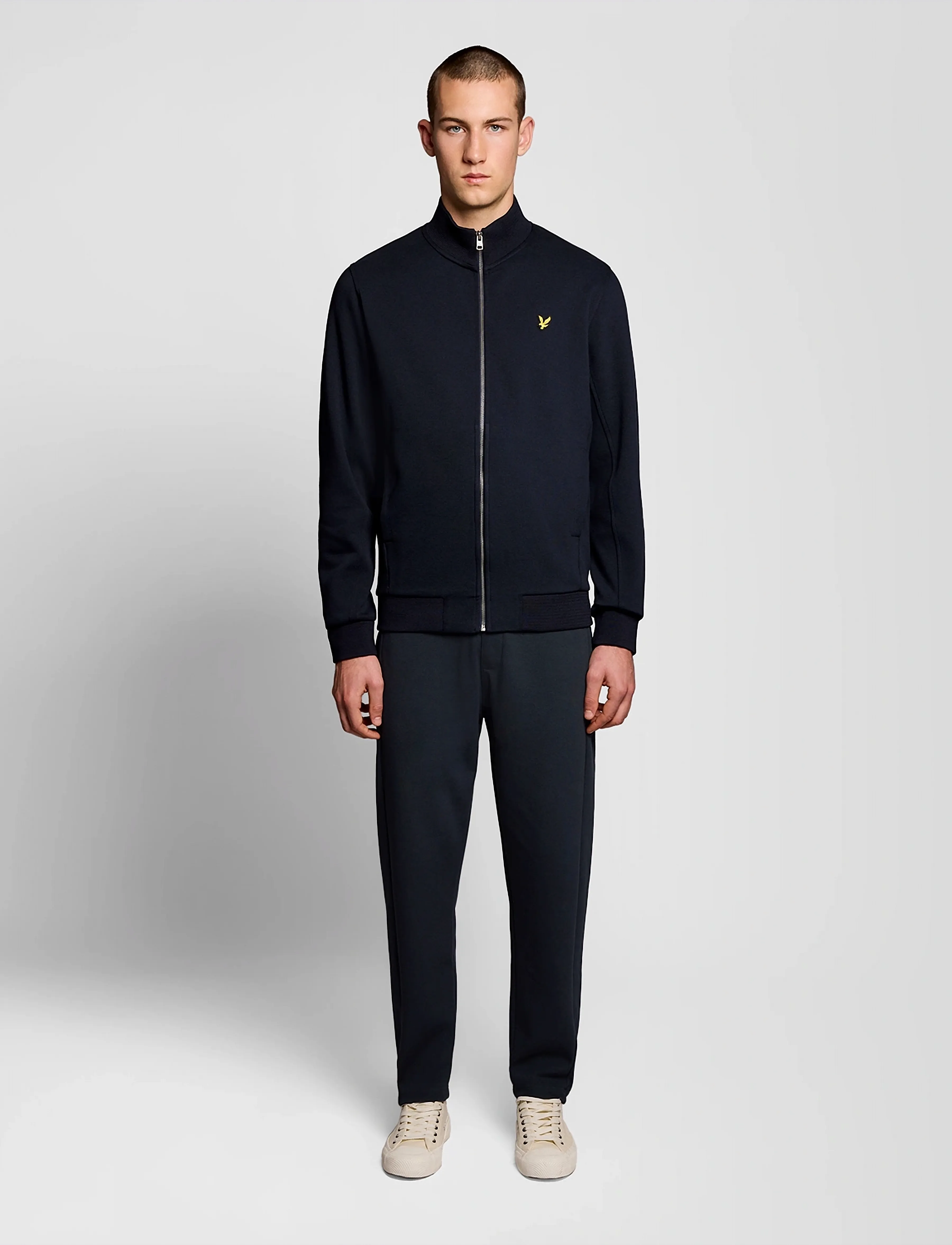 Lyle & Scott - Pique Track Pant - jogginghosen - z271 dark navy - 4