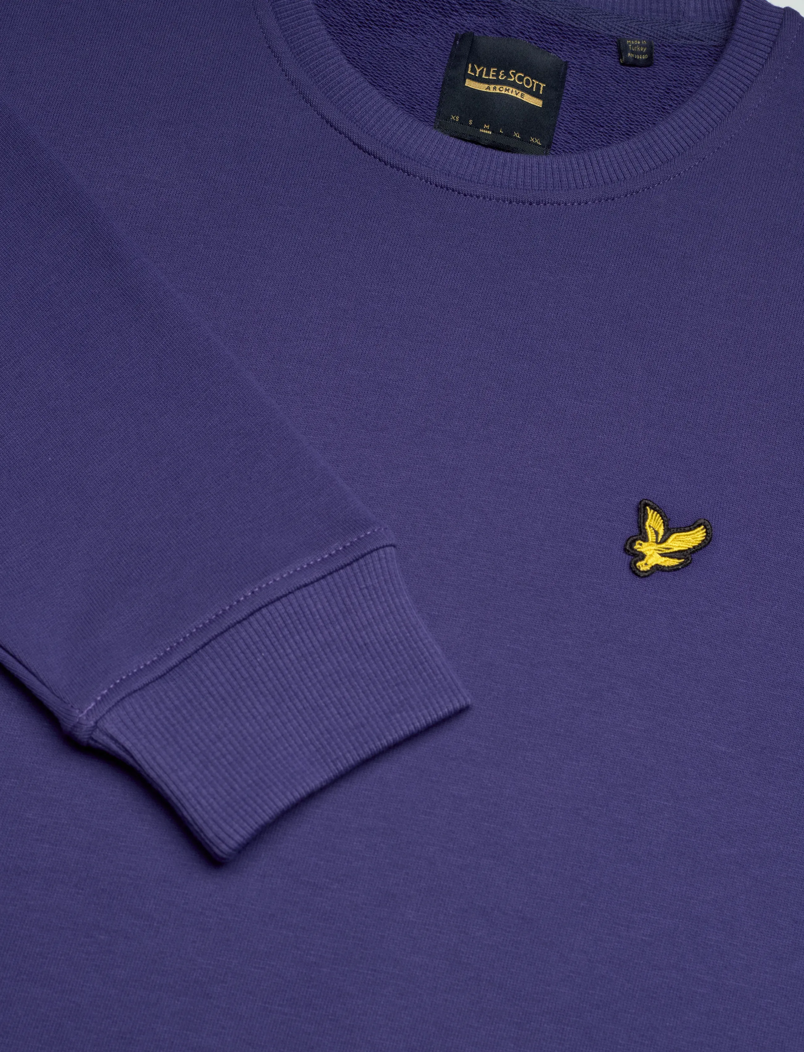 Lyle & Scott - Crew Neck Sweatshirt - sweatshirts - deep indigo - 2