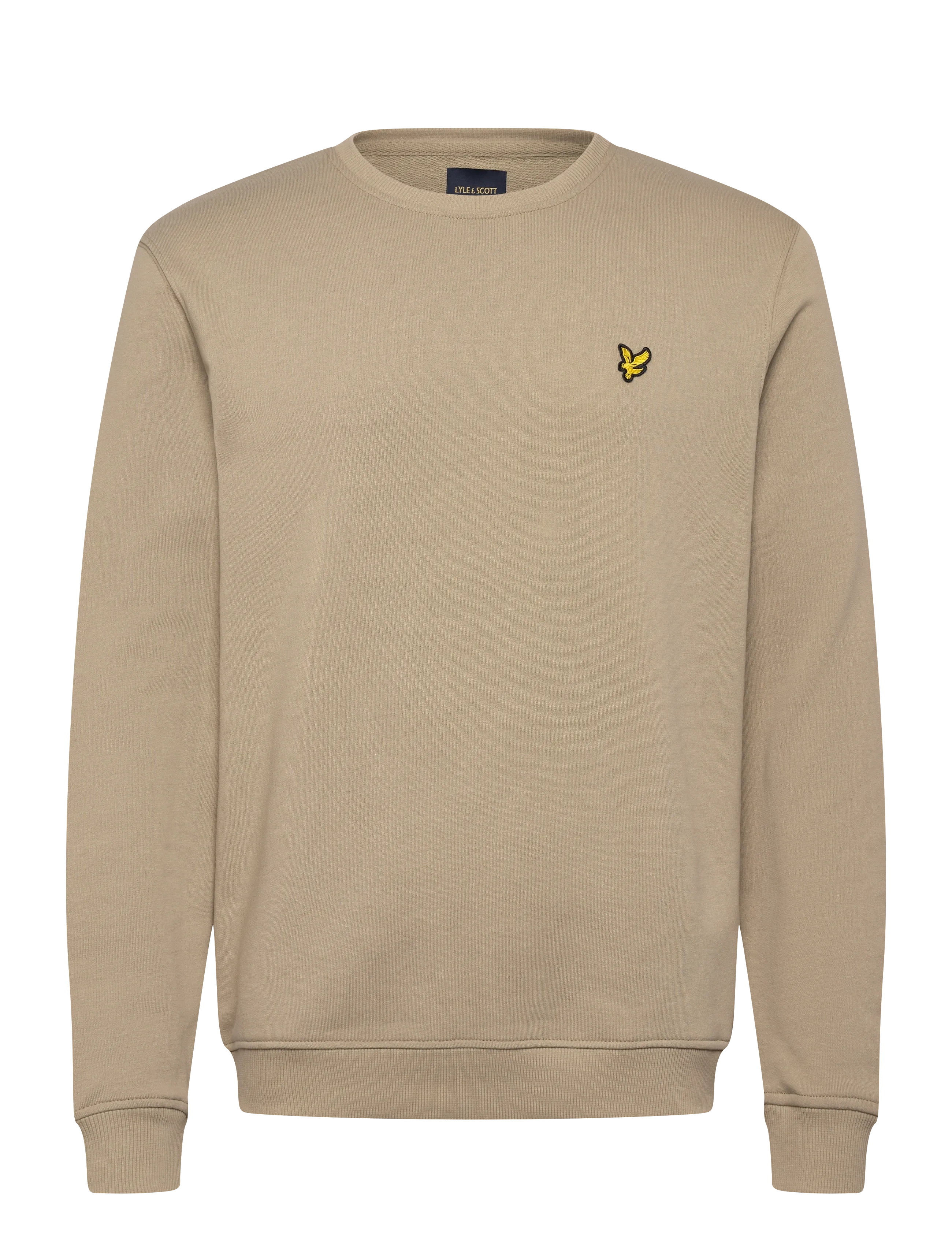 LYLE & SCOTT Crew Neck Sweatshirt Khaki - XS - Herren
