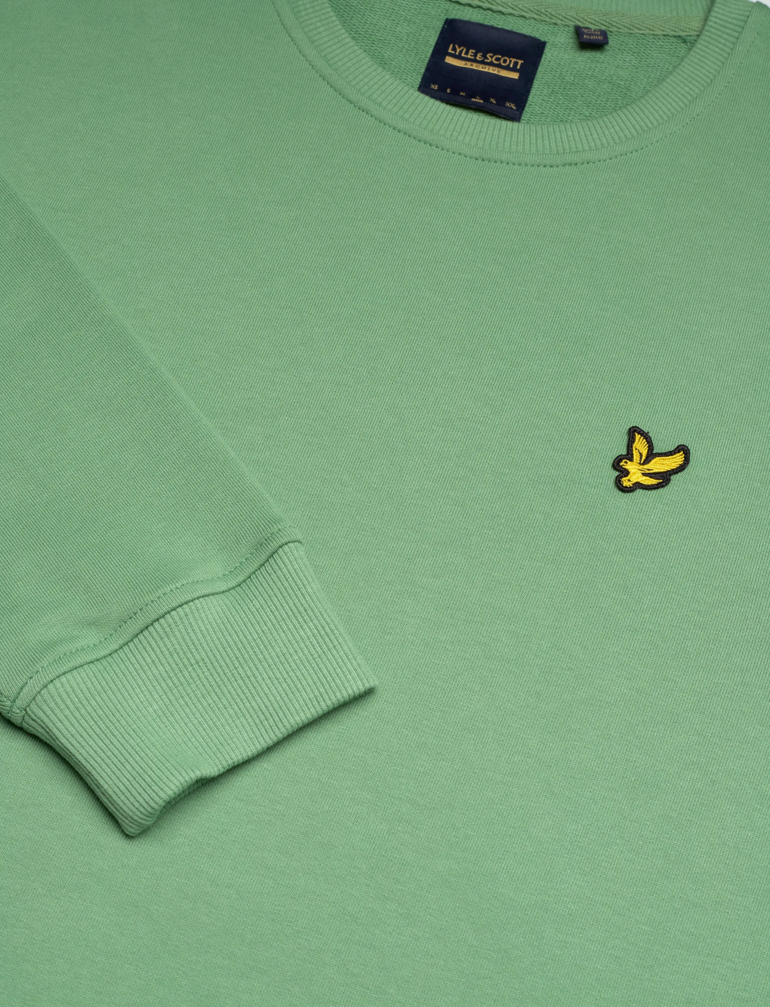 Lyle & Scott - Crew Neck Sweatshirt - sweatshirts - smoke green - 2