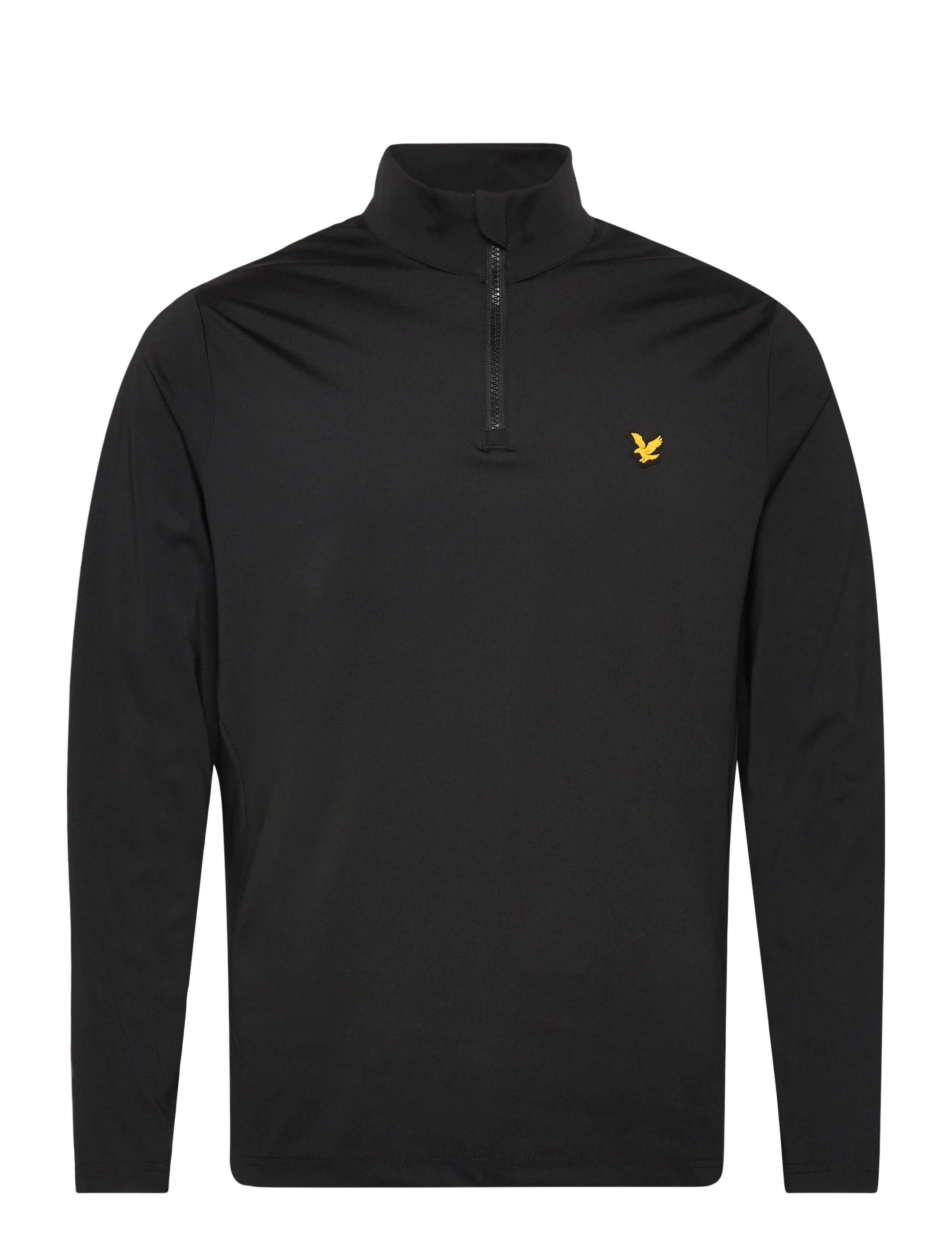 Lyle & Scott Golf Core Quarter Zip Midlayer - Clothing - Z865 JET BLACK / black