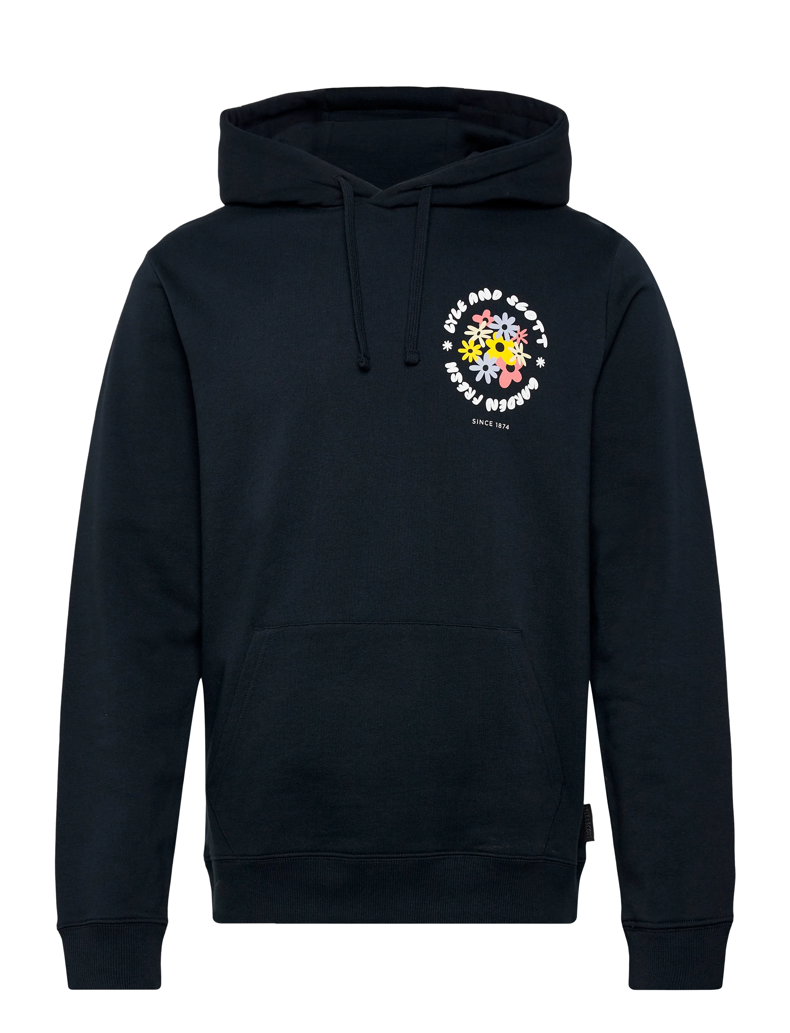 Lyle & Scott Nature Graphic Pullover Hoodie - Näytä kaikki - DARK NAVY / navy