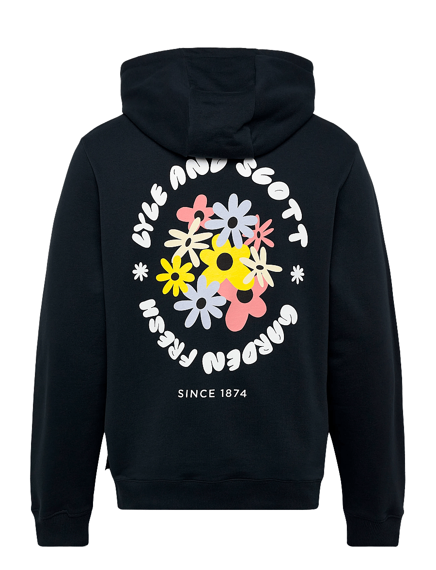 Lyle & Scott - Nature Graphic Pullover Hoodie - kapuzenpullover - dark navy - 2