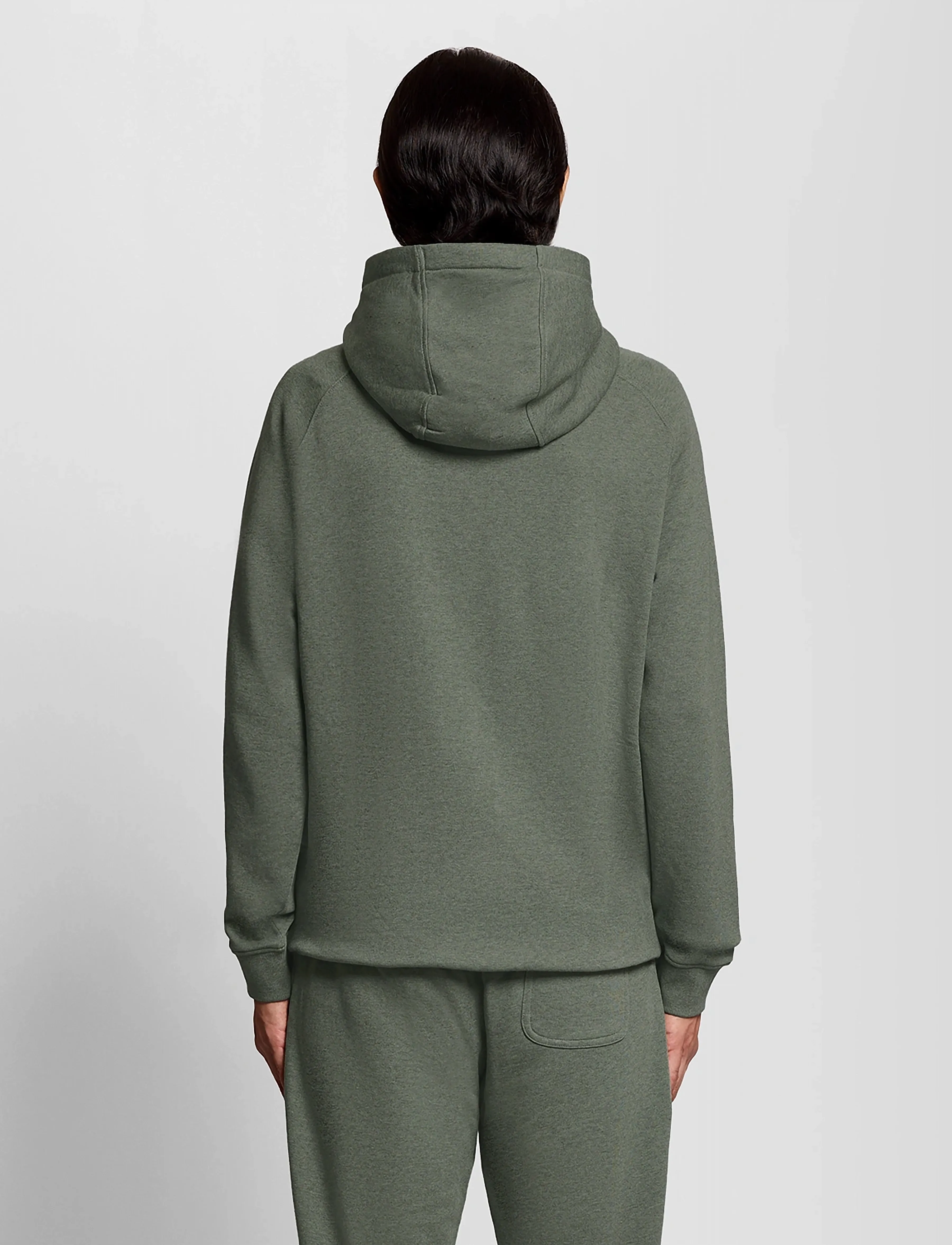 Tri Marl Raglan Hoodie 2