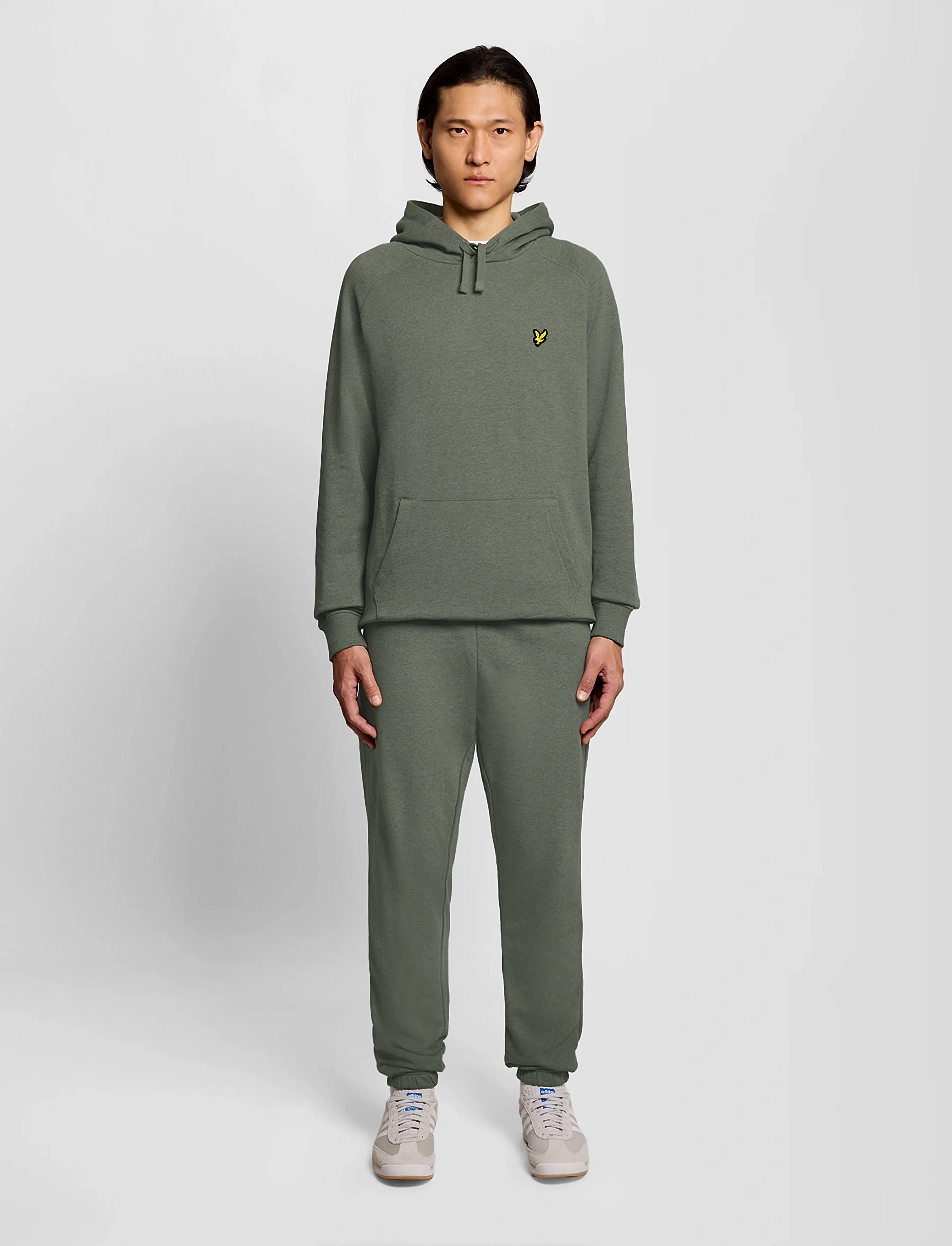 Tri Marl Raglan Hoodie 3