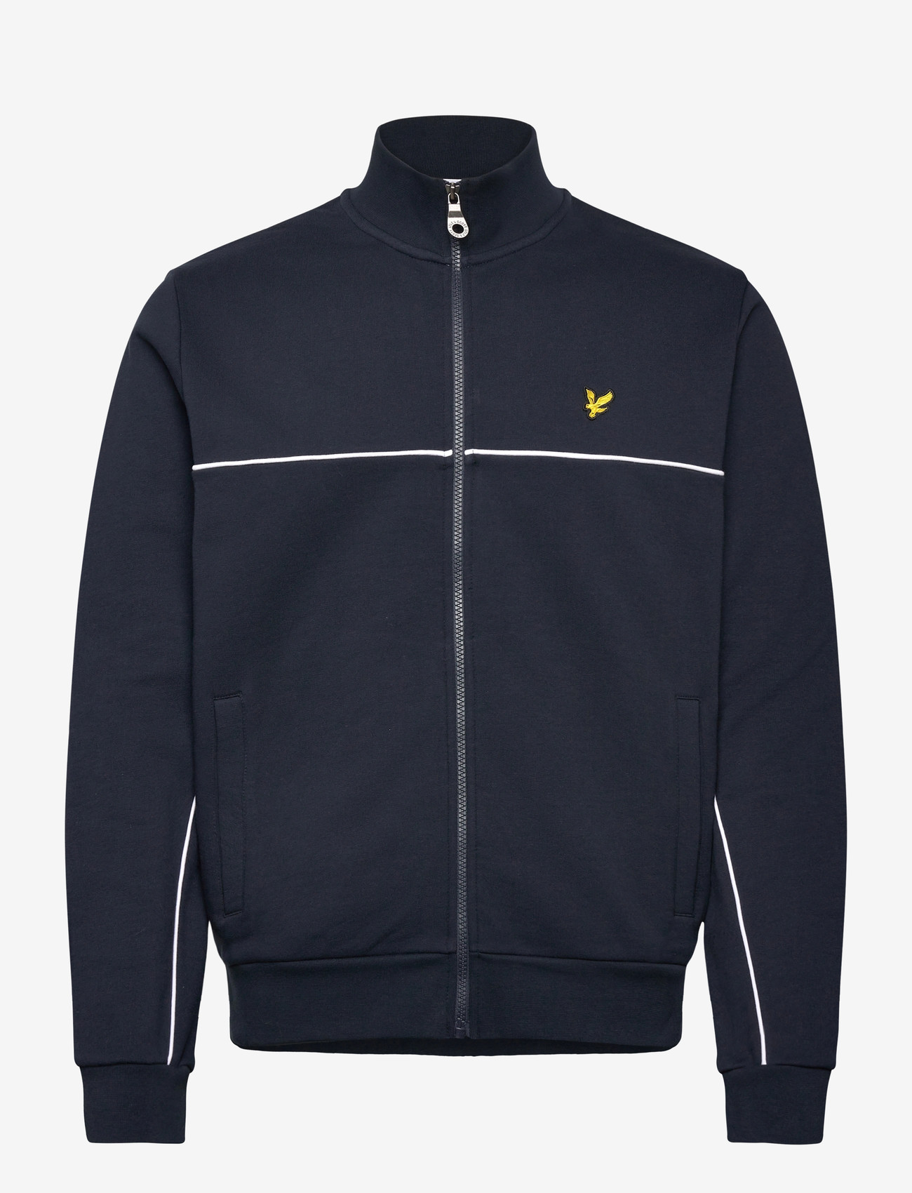 Lyle & Scott - Piped Full Zip Track Top - spordijakid - z271 dark navy - 0