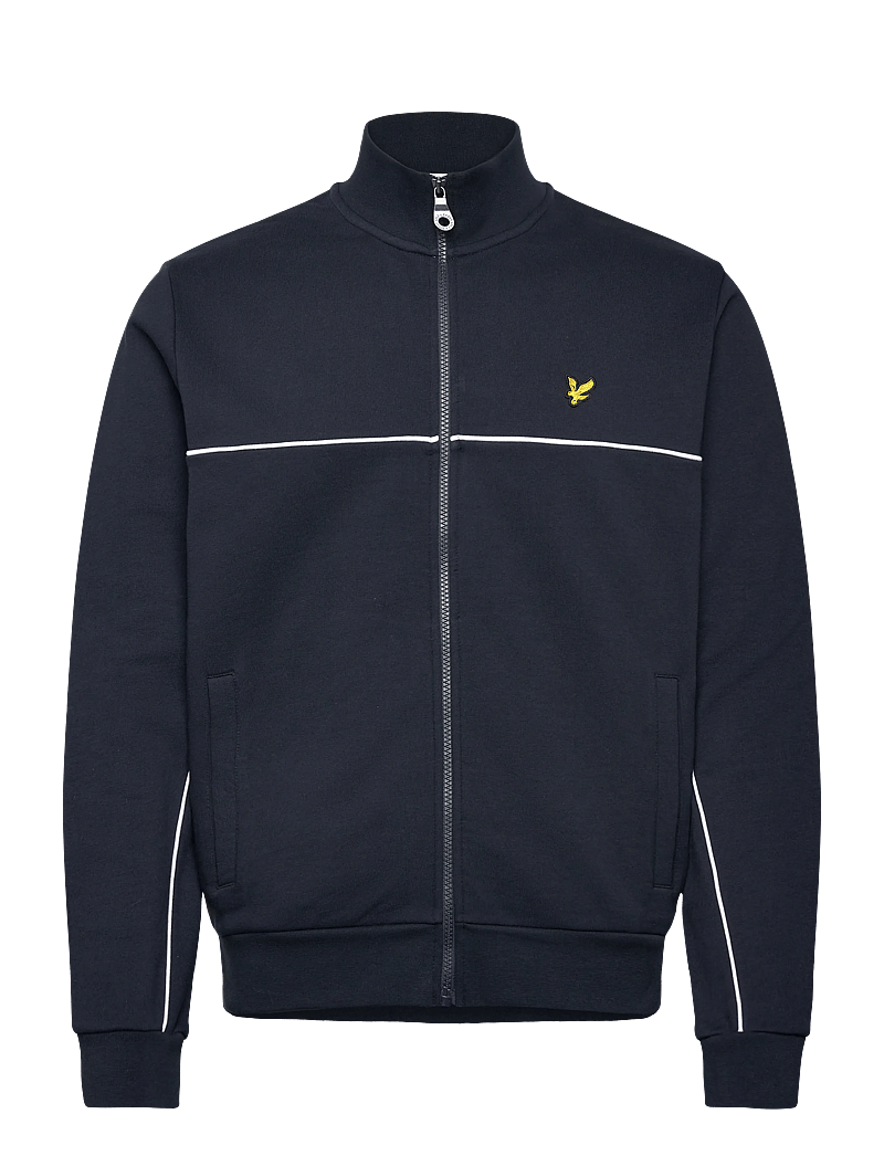 Lyle & Scott - Piped Full Zip Track Top - sportjacken - z271 dark navy - 0