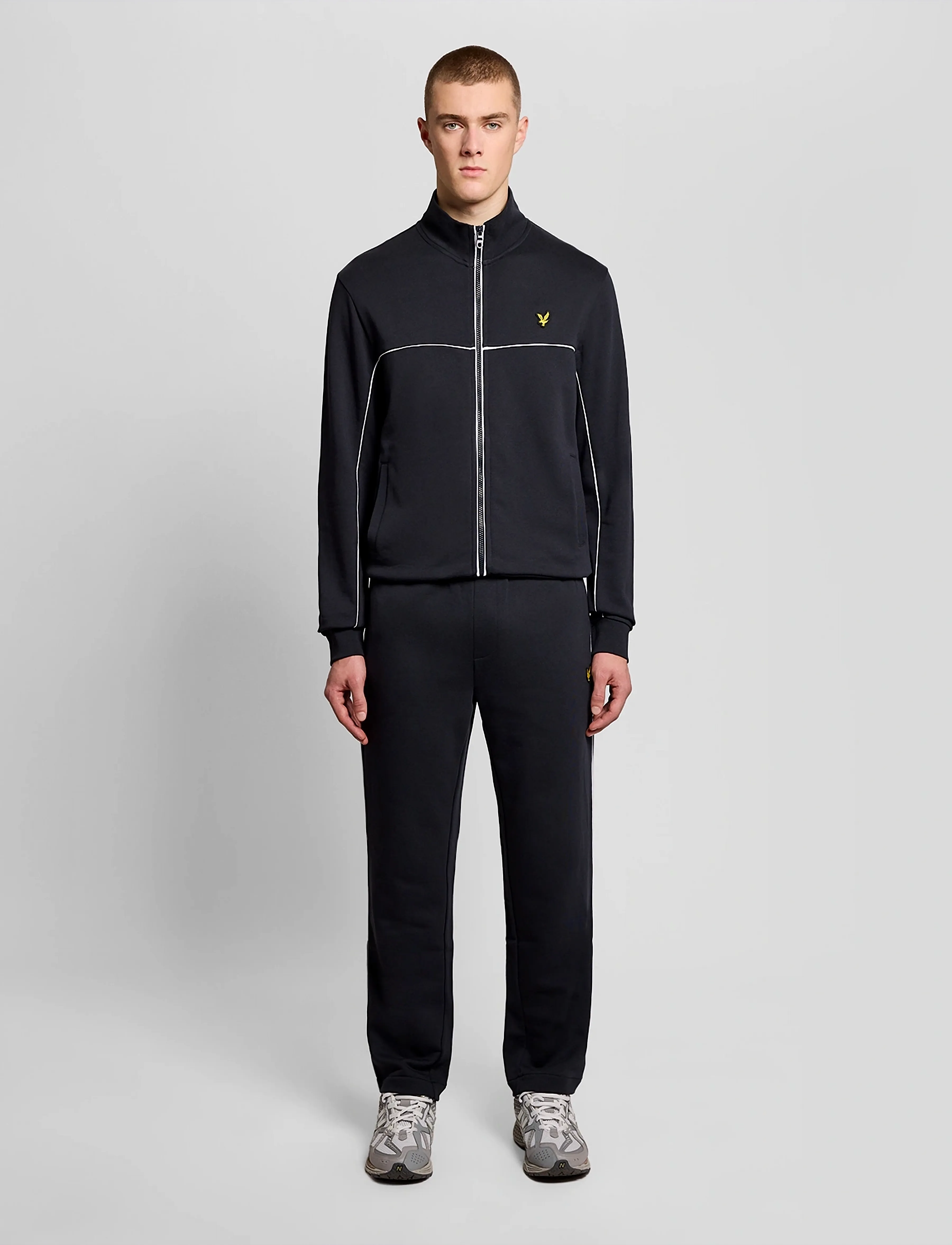 Piped Full Zip Track Top 4