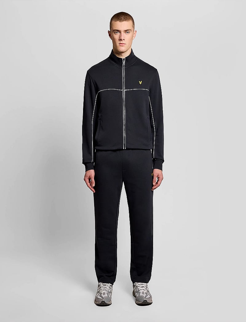 Lyle & Scott - Piped Full Zip Track Top - sport jakkar - z271 dark navy - 5
