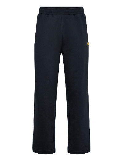 Piped Straight Leg Track Bottoms - Sweatpants