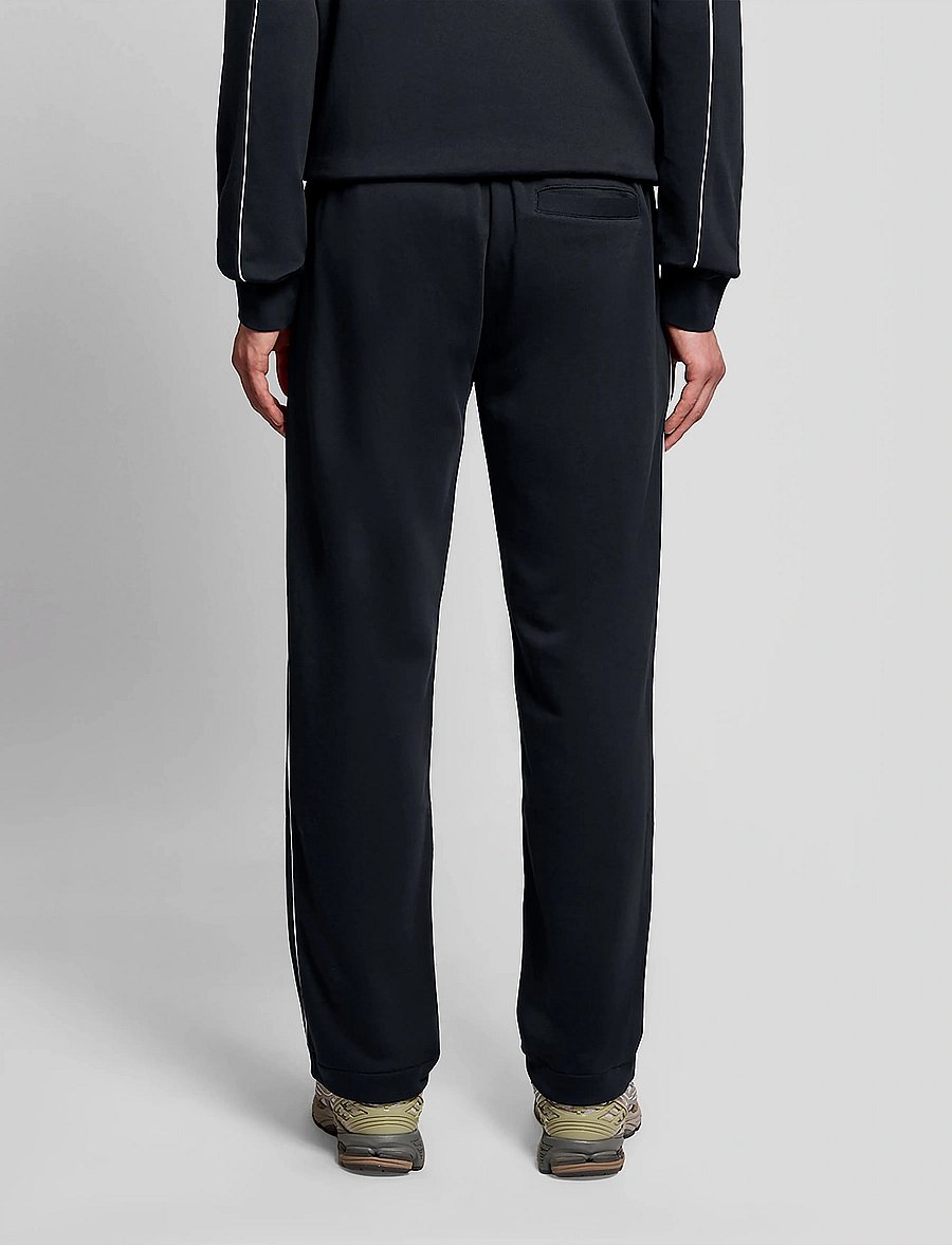 Lyle & Scott - Piped Straight Leg Track Bottoms - hosen - z271 dark navy - 5
