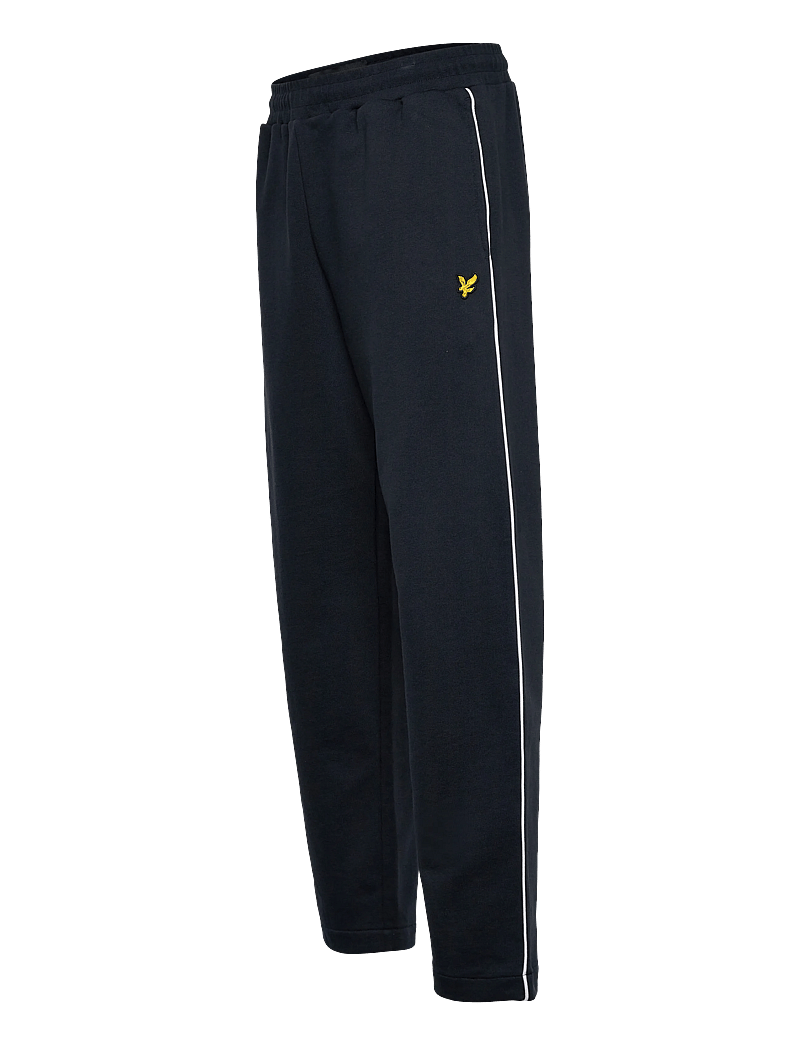 Lyle & Scott - Piped Straight Leg Track Bottoms - sweatpants - z271 dark navy - 2