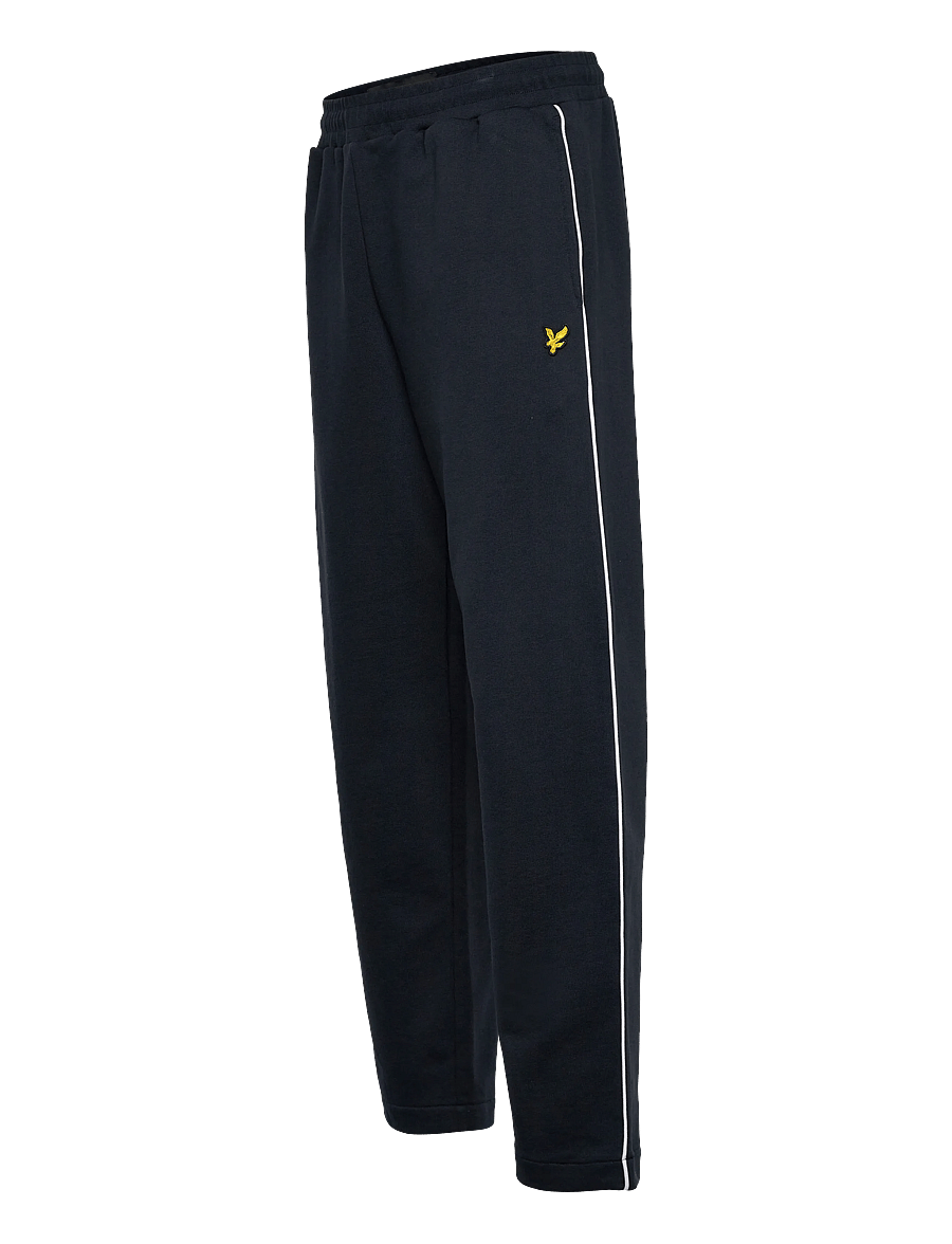 Lyle & Scott - Piped Straight Leg Track Bottoms - hosen - z271 dark navy - 3