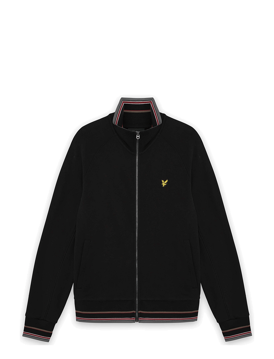 Lyle & Scott - Tipped Track Jacket - jet black - 0