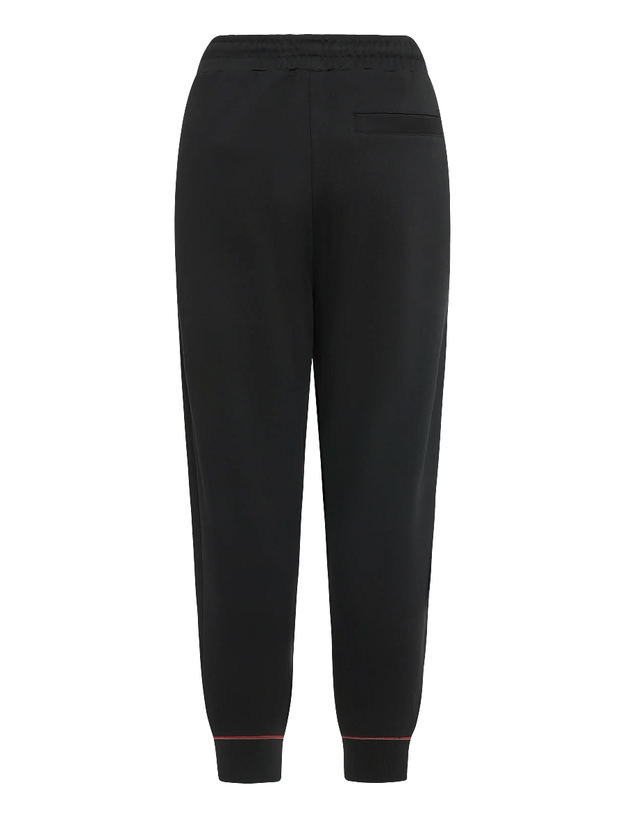 Lyle & Scott - Tipped Trackpant - joggingbyxor - jet black - 1