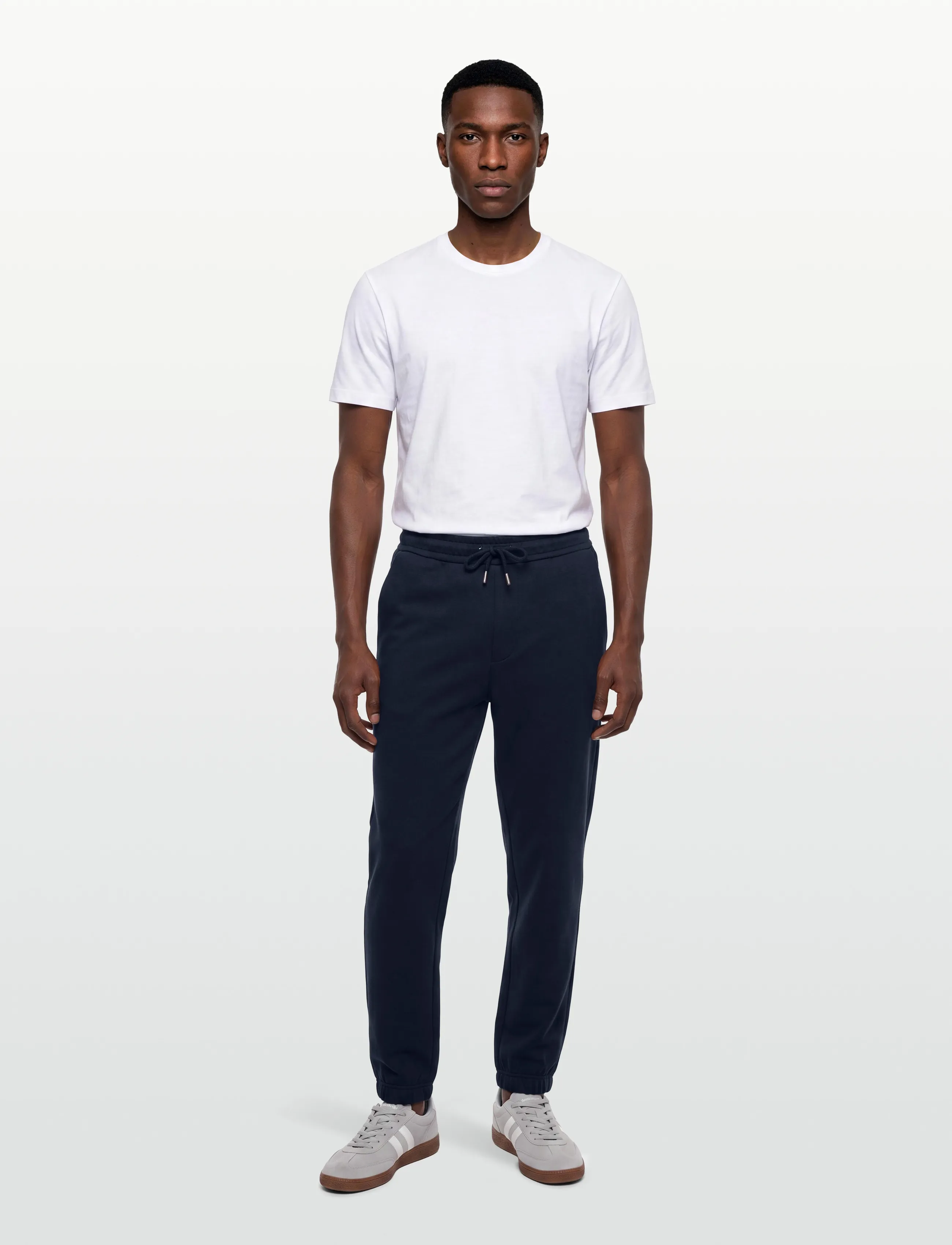 Lyle & Scott Heavyweight Loopback Joggers, Mænd, Tungvægts Loopback Joggers, Navy, Str: S