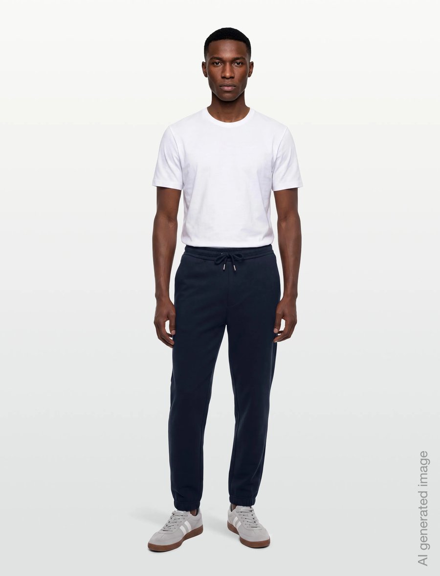 Lyle & Scott - Heavyweight Loopback Joggers - sweatpants - dark navy - 0