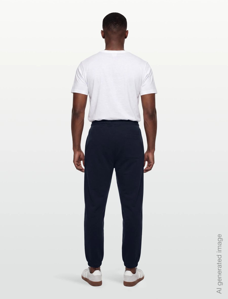 Lyle & Scott - Heavyweight Loopback Joggers - sweatpants - dark navy - 4