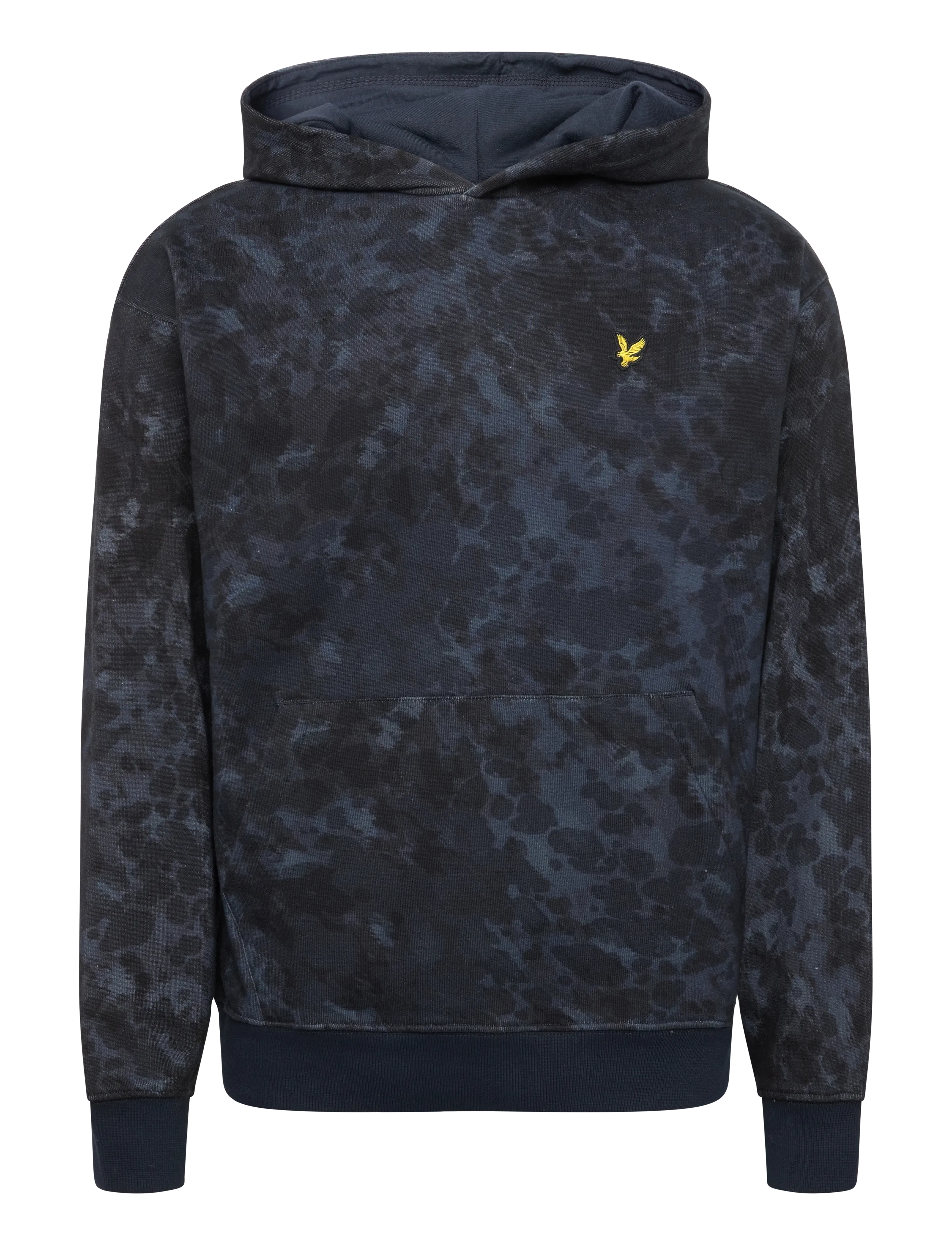Lyle & Scott - Digital Animal Print Pullover Hoodie - dark navy - 1