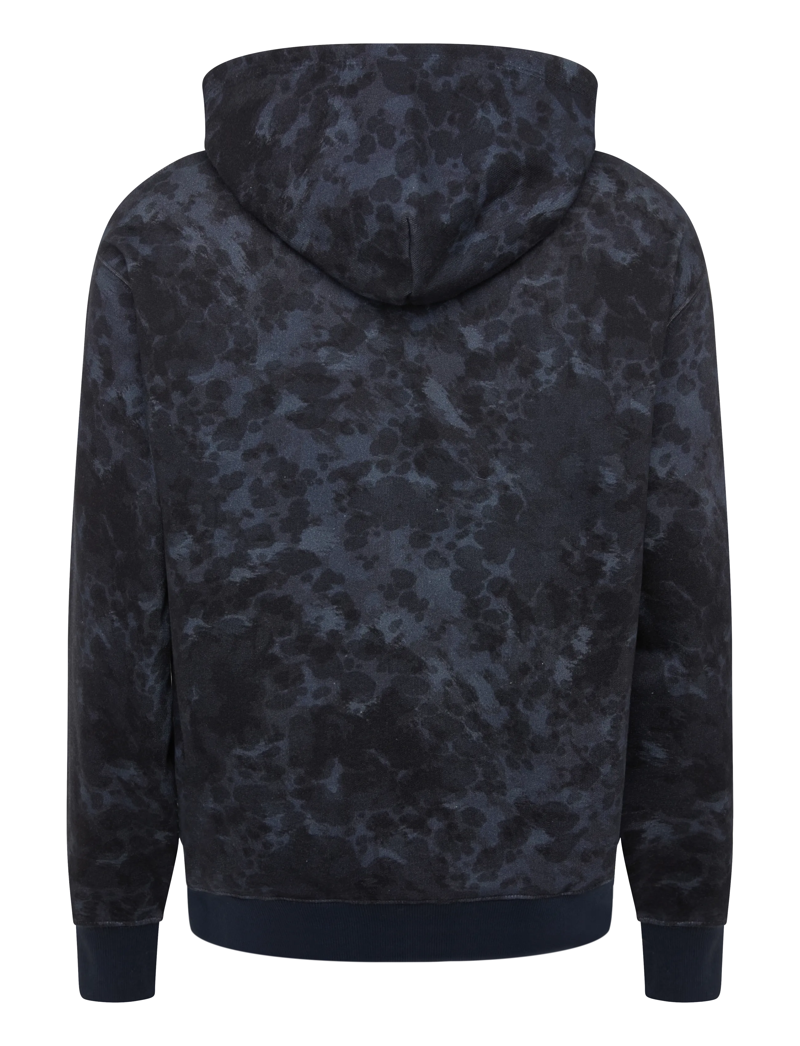 Lyle & Scott - Digital Animal Print Pullover Hoodie - dark navy - 2