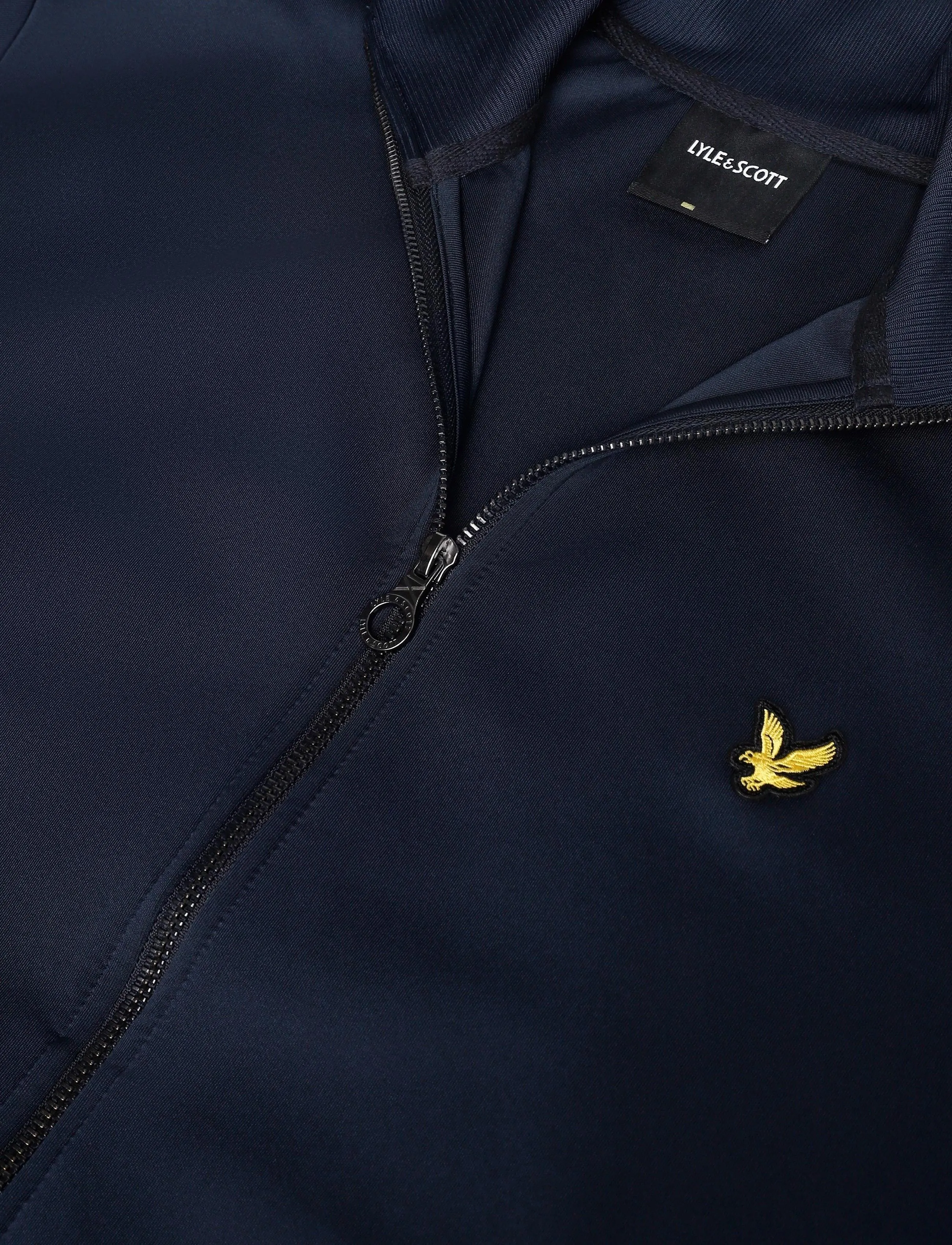 Lyle & Scott - Striped Taped Track Jacket - sweatshirts - dark navy - 2