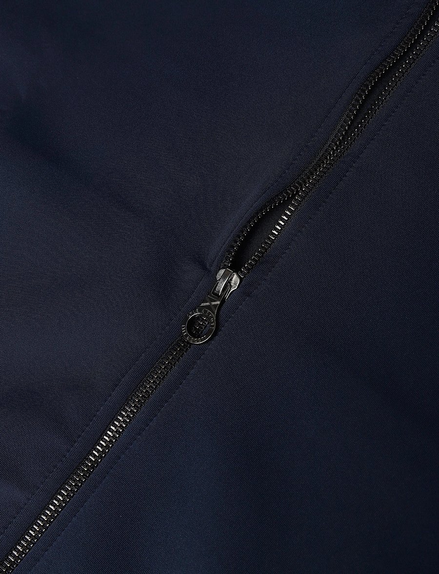 Lyle & Scott - Striped Taped Track Jacket - sweatshirts - dark navy - 3
