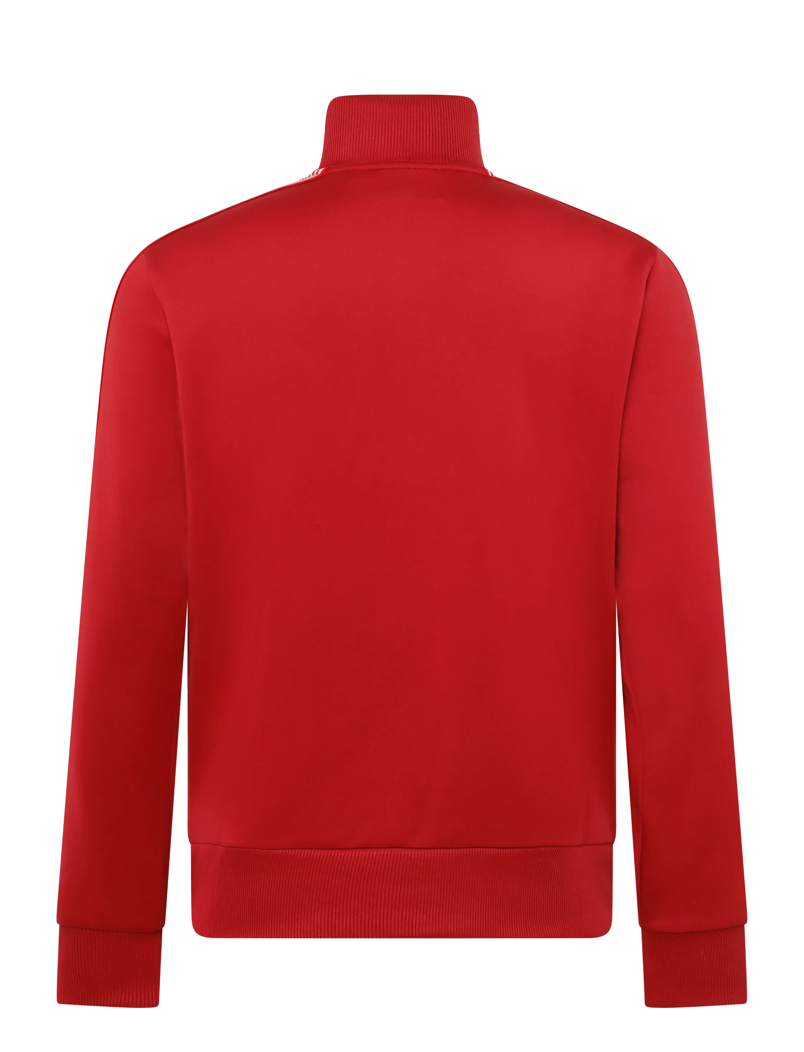 Lyle & Scott - Striped Taped Track Jacket - sügisjoped - garnet - 1