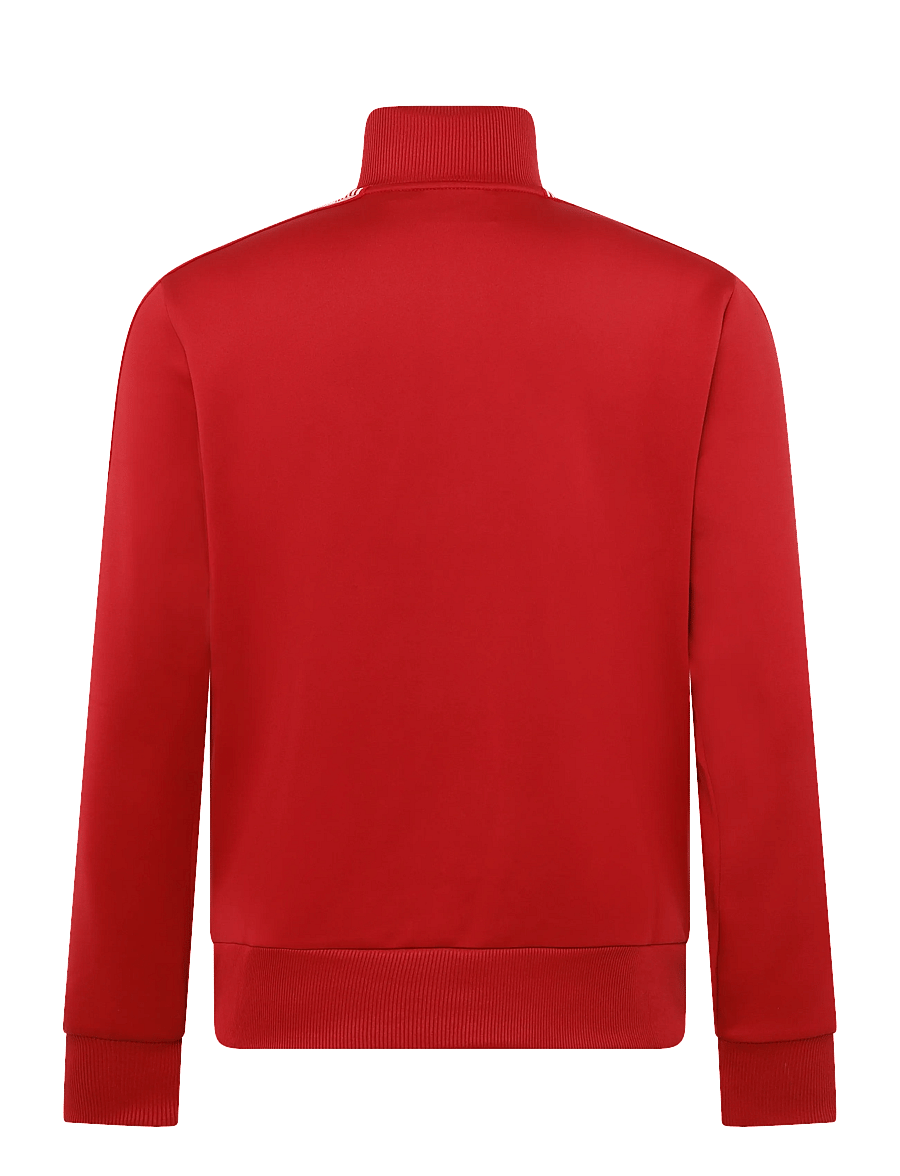 Lyle & Scott - Striped Taped Track Jacket - sügisjoped - garnet - 1