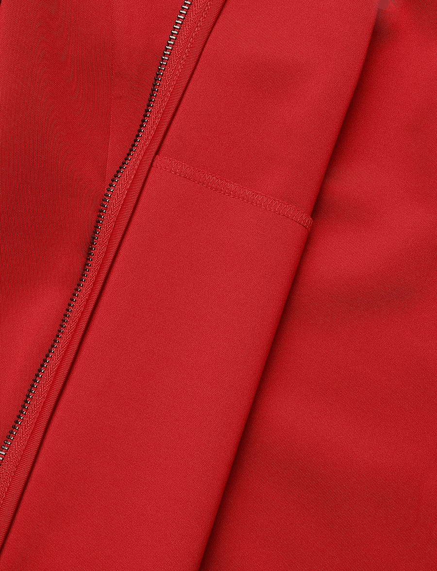 Lyle & Scott - Striped Taped Track Jacket - sügisjoped - garnet - 4