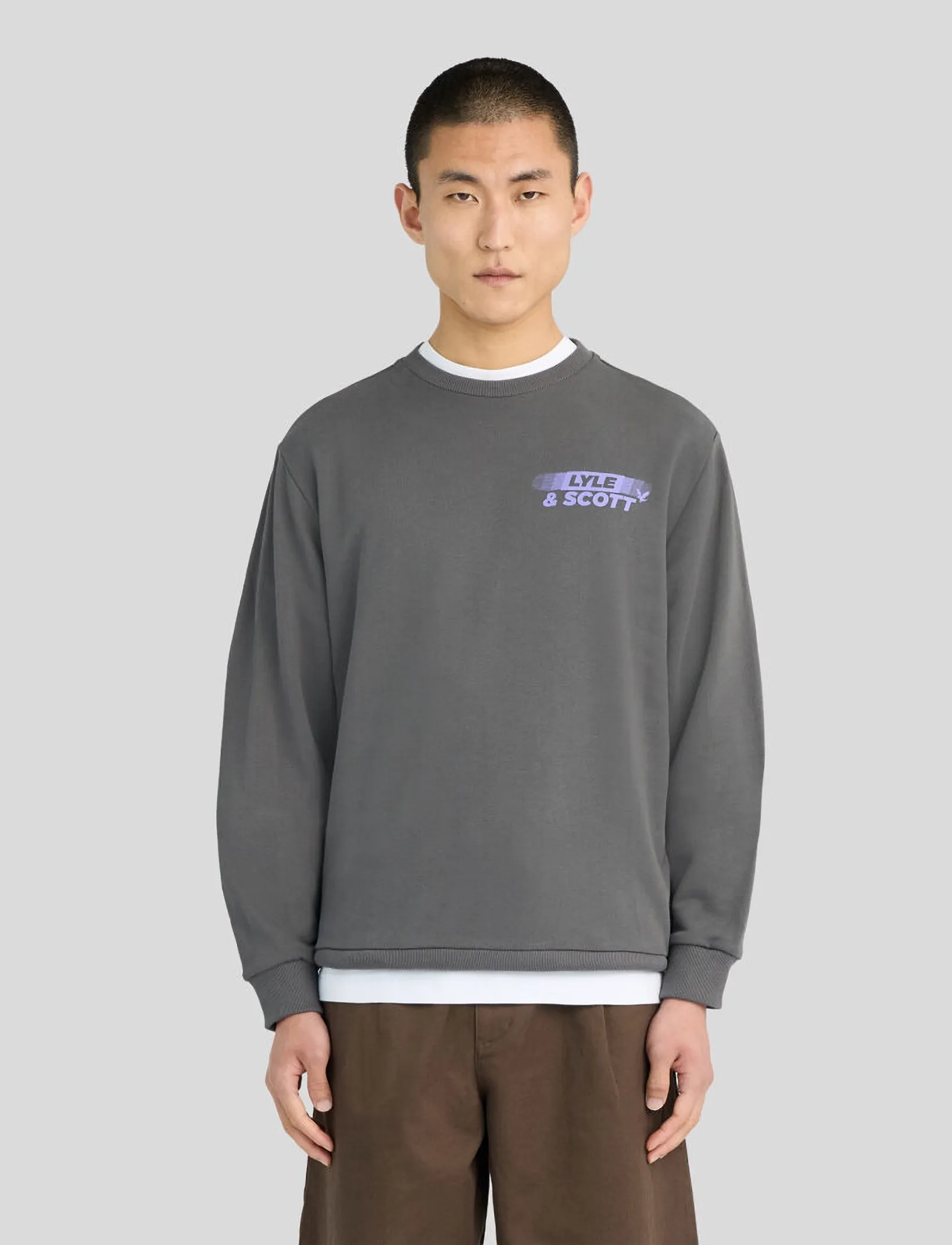Branded Repeat Graphic Sweatshirt