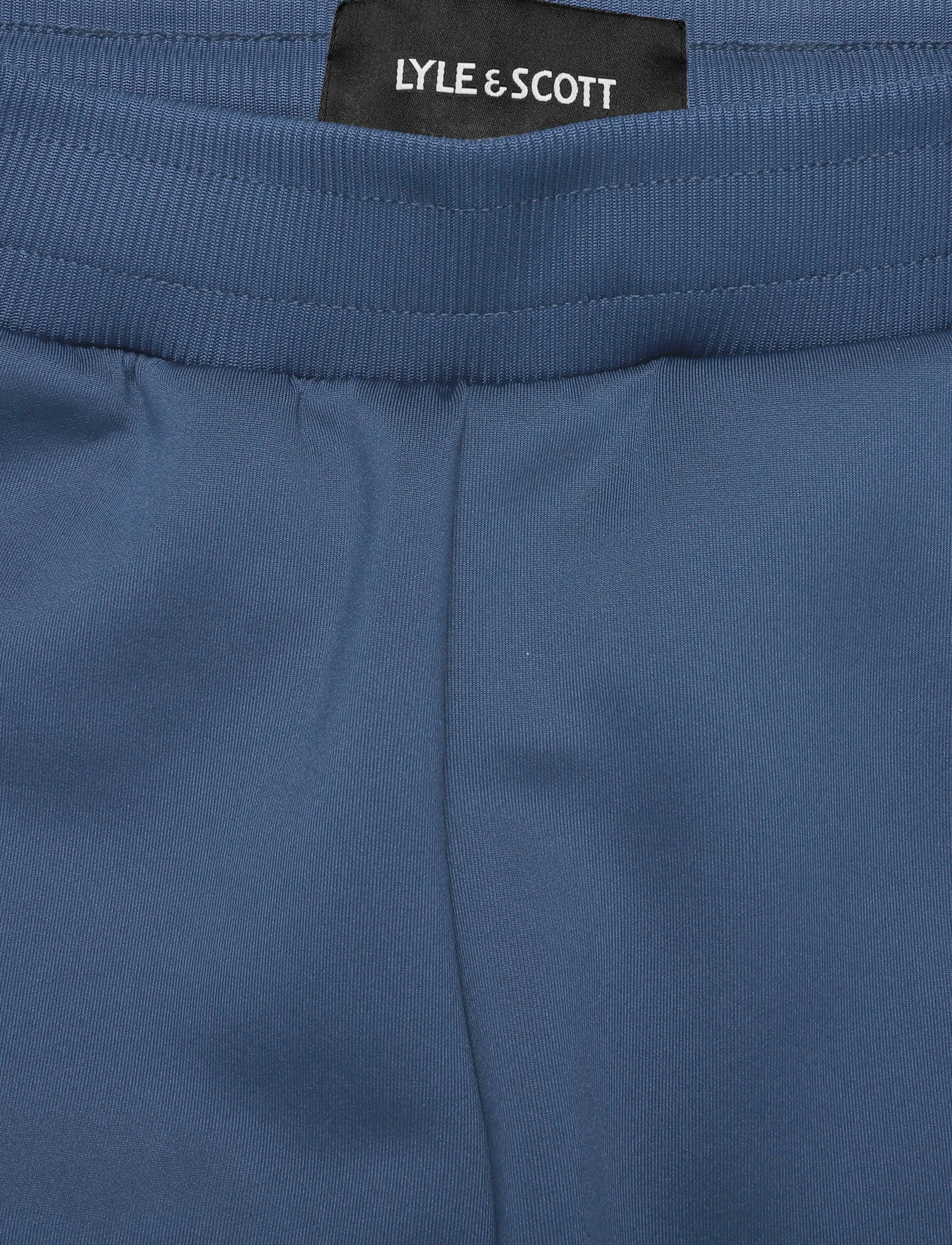 Lyle & Scott - Striped Taped Trackpant - dressipüksid - dark navy - 2