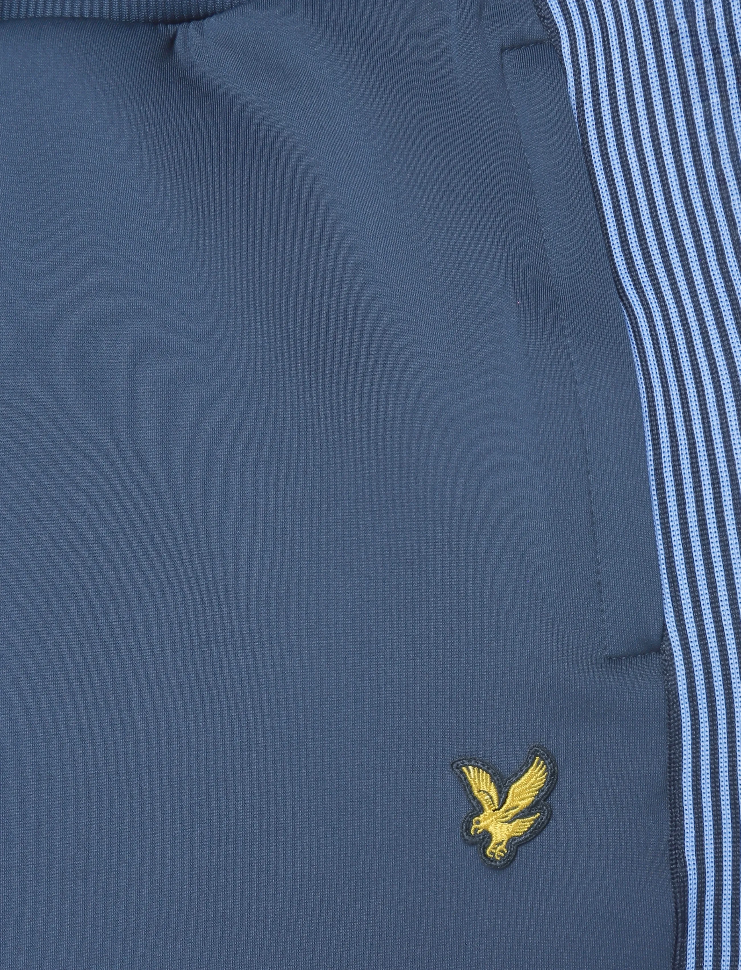 Lyle & Scott - Striped Taped Trackpant - dressipüksid - dark navy - 3