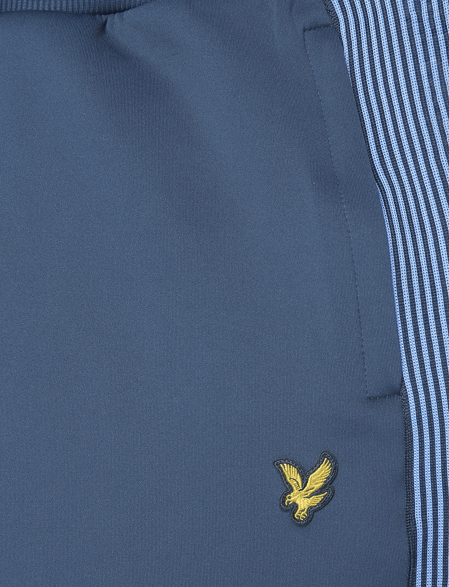 Lyle & Scott - Striped Taped Trackpant - dressipüksid - dark navy - 3