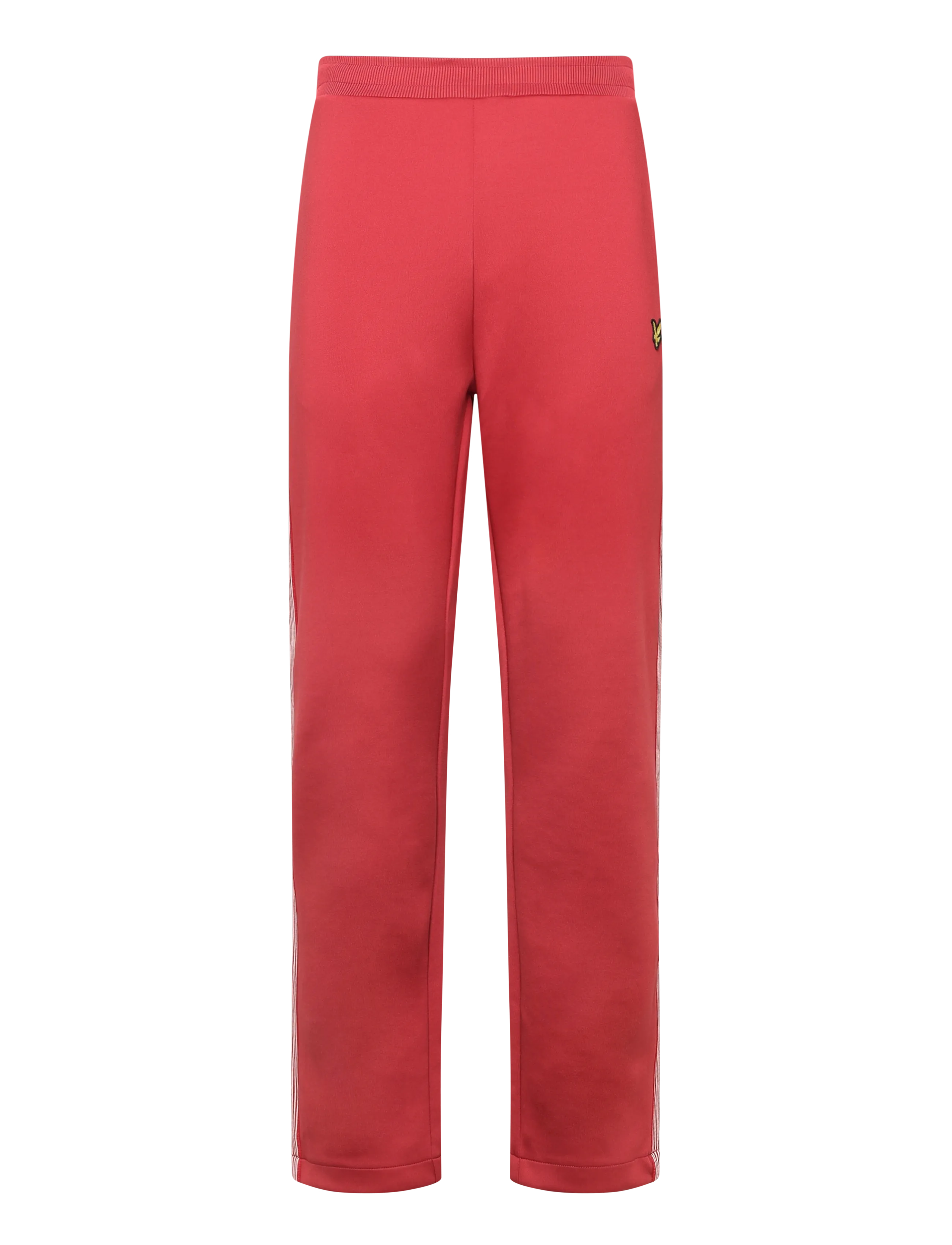 Lyle & Scott Striped Taped Trackpant - Vis alt - GARNET / burgundy