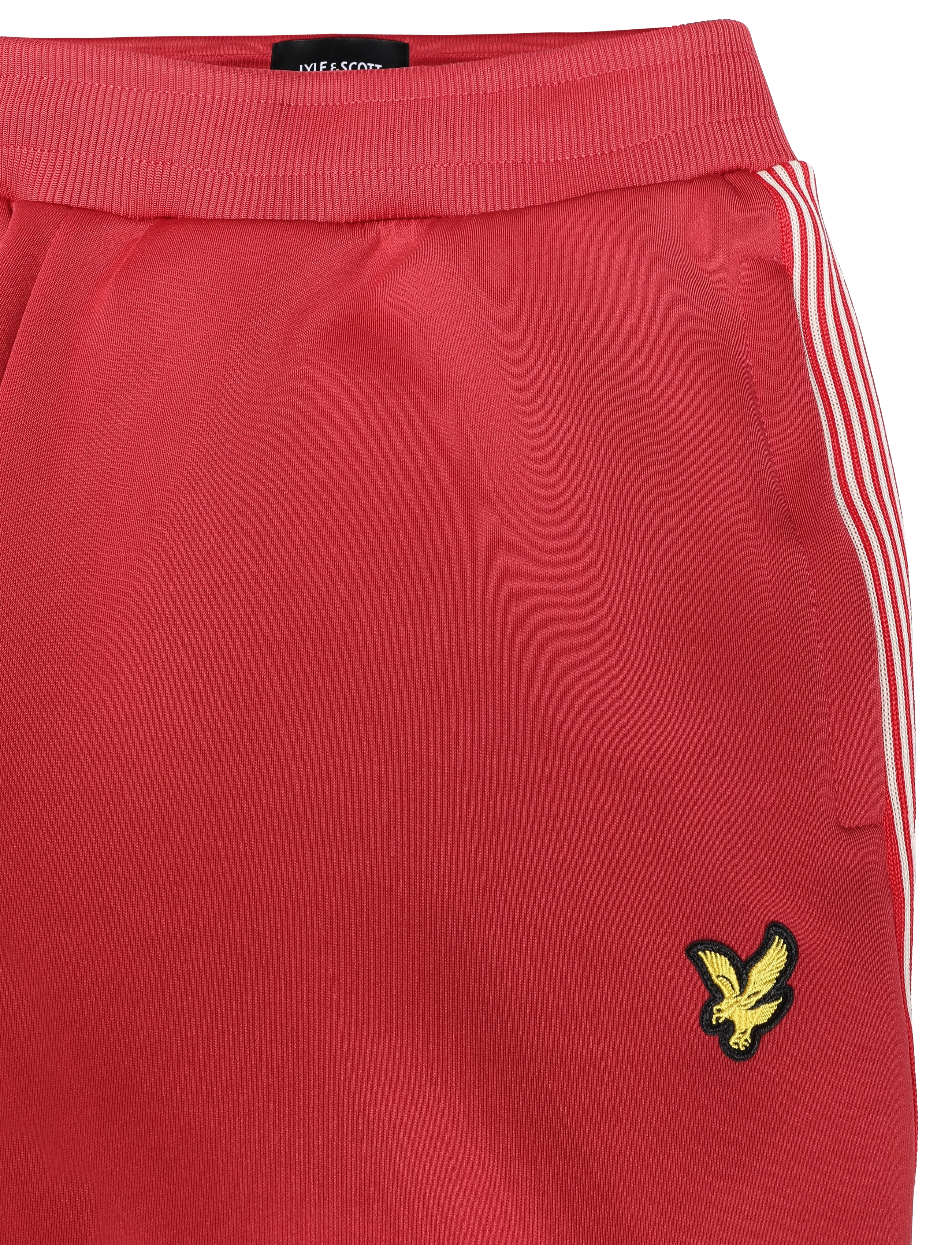 Lyle & Scott - Striped Taped Trackpant - garnet - 3