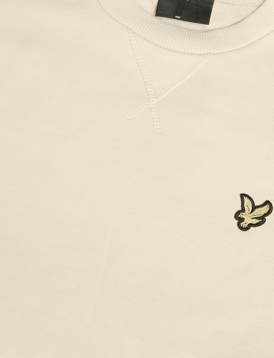Lyle & Scott - Heavyweight Loopback Crewneck Sweatshirt - sweatshirts - cove - 2