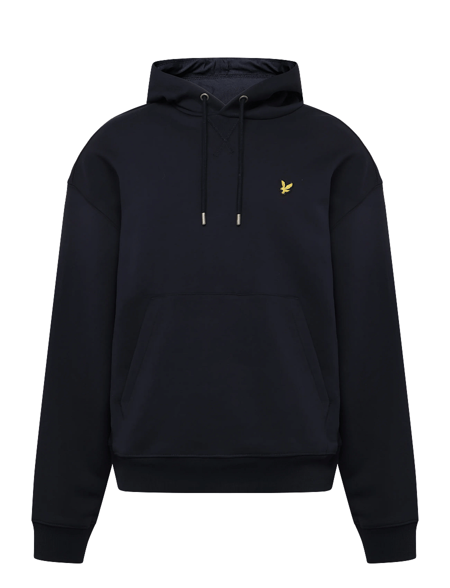 Lyle & Scott - Heavyweight Loopback Pullover Hoodie - kapuzenpullover - dark navy - 0