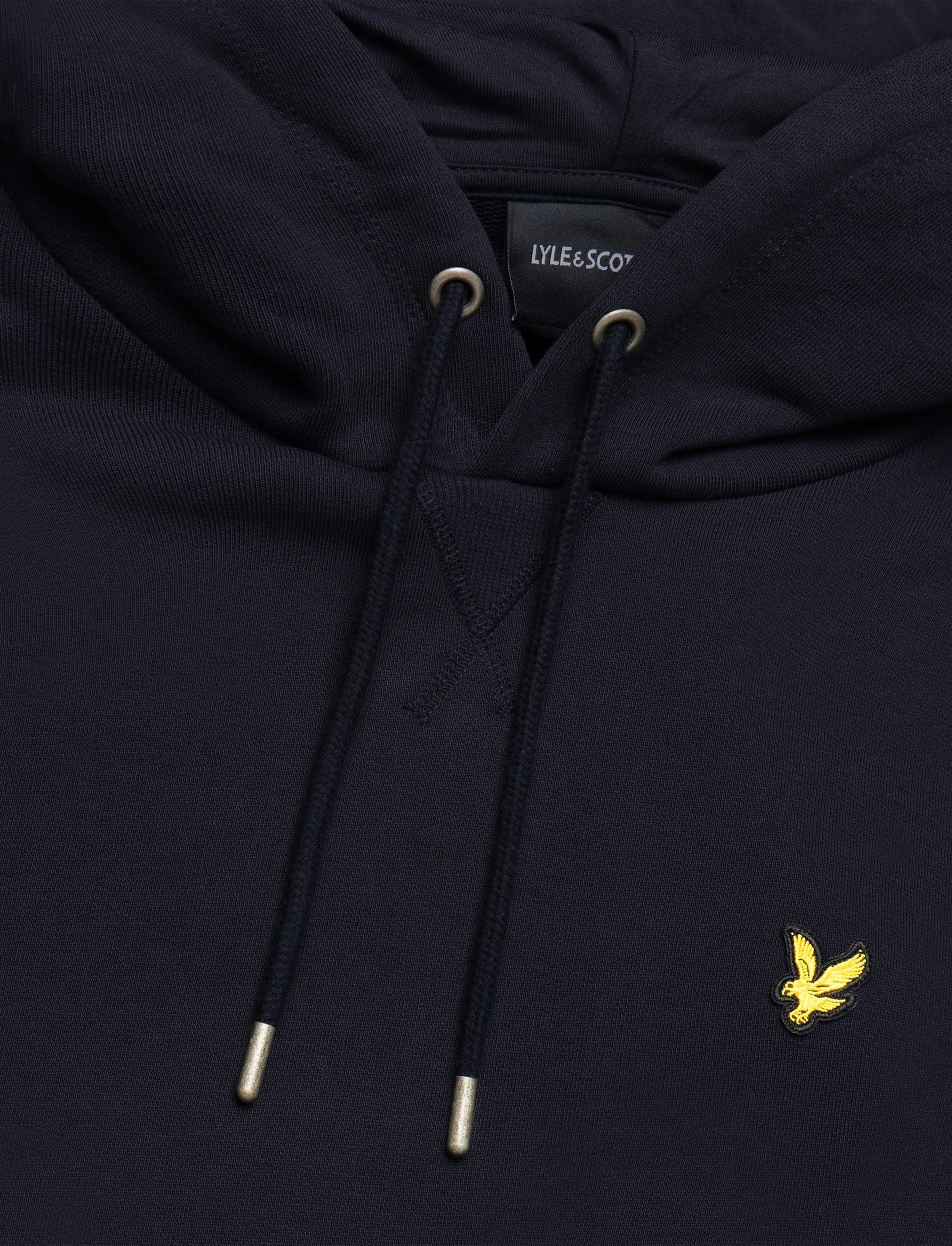 Lyle & Scott - Heavyweight Loopback Pullover Hoodie - kapuutsiga pusad - dark navy - 2